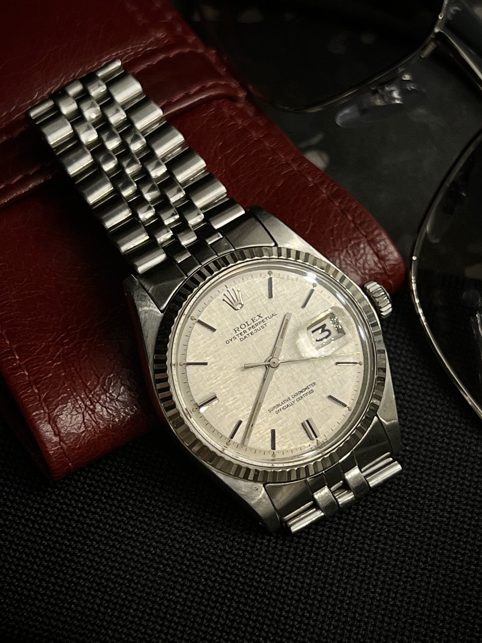Sean's former Rolex Datejust.