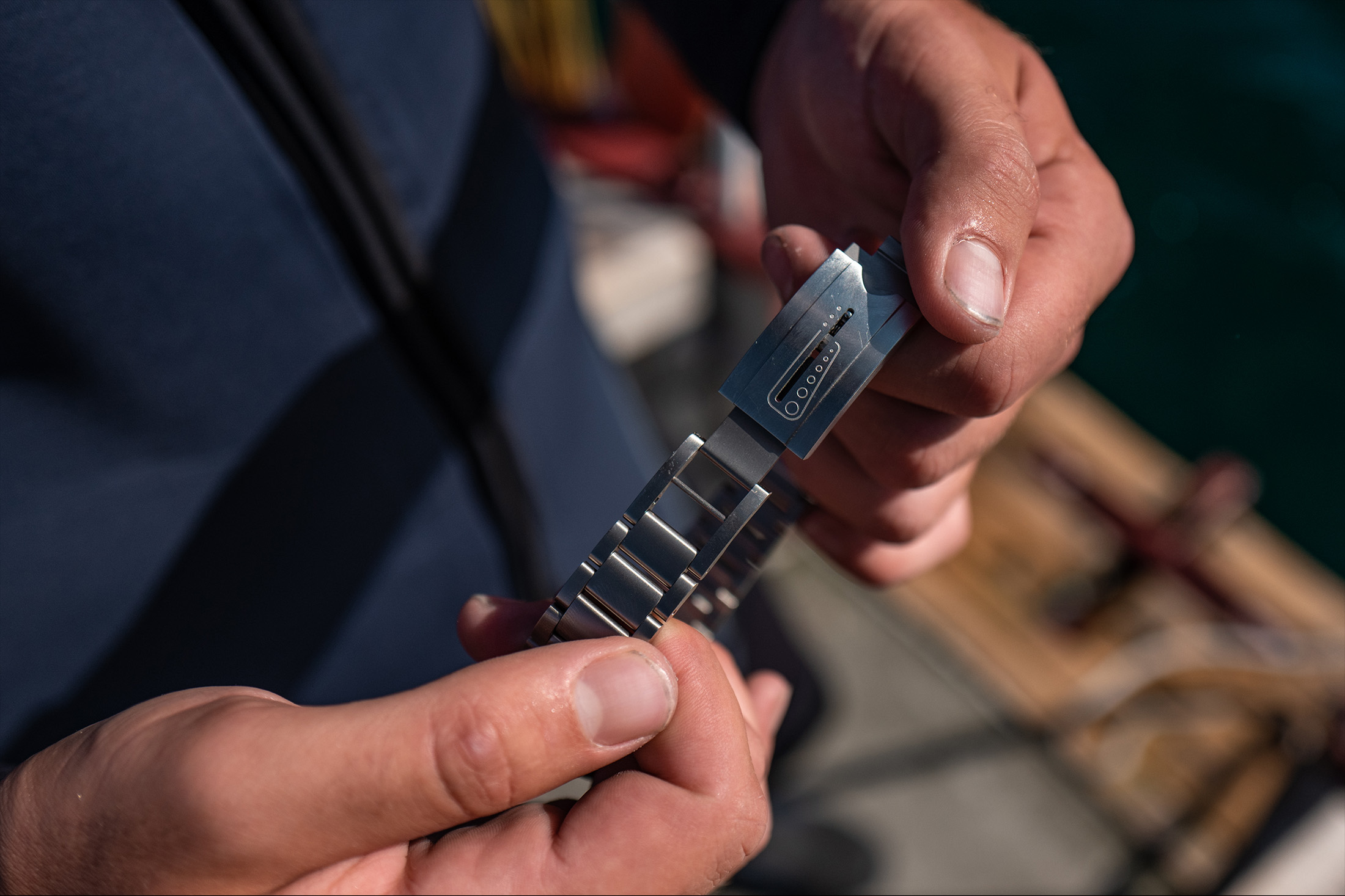 the clasp on the tudor pelagos
