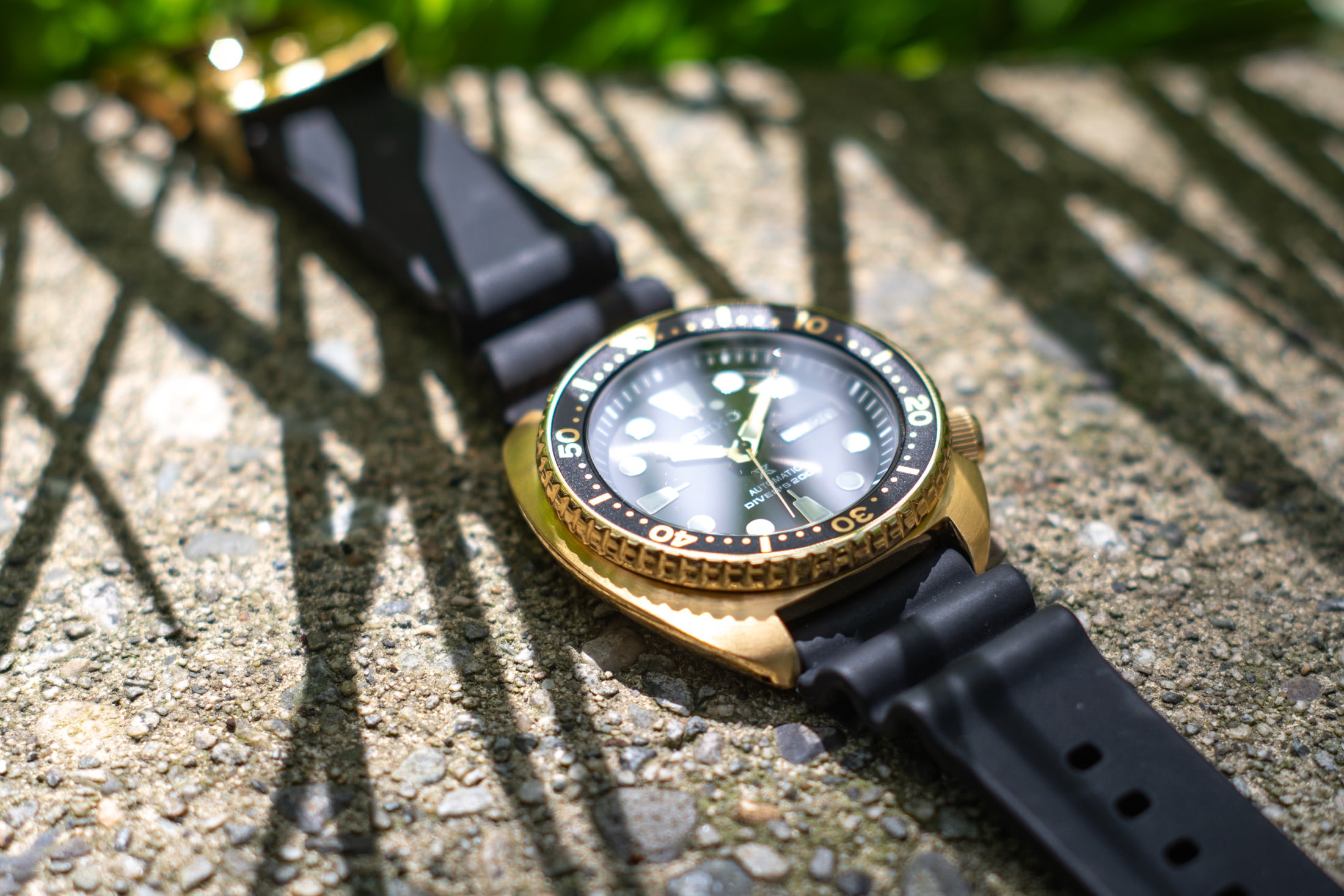 the seiko srpc44 on a rubber strap