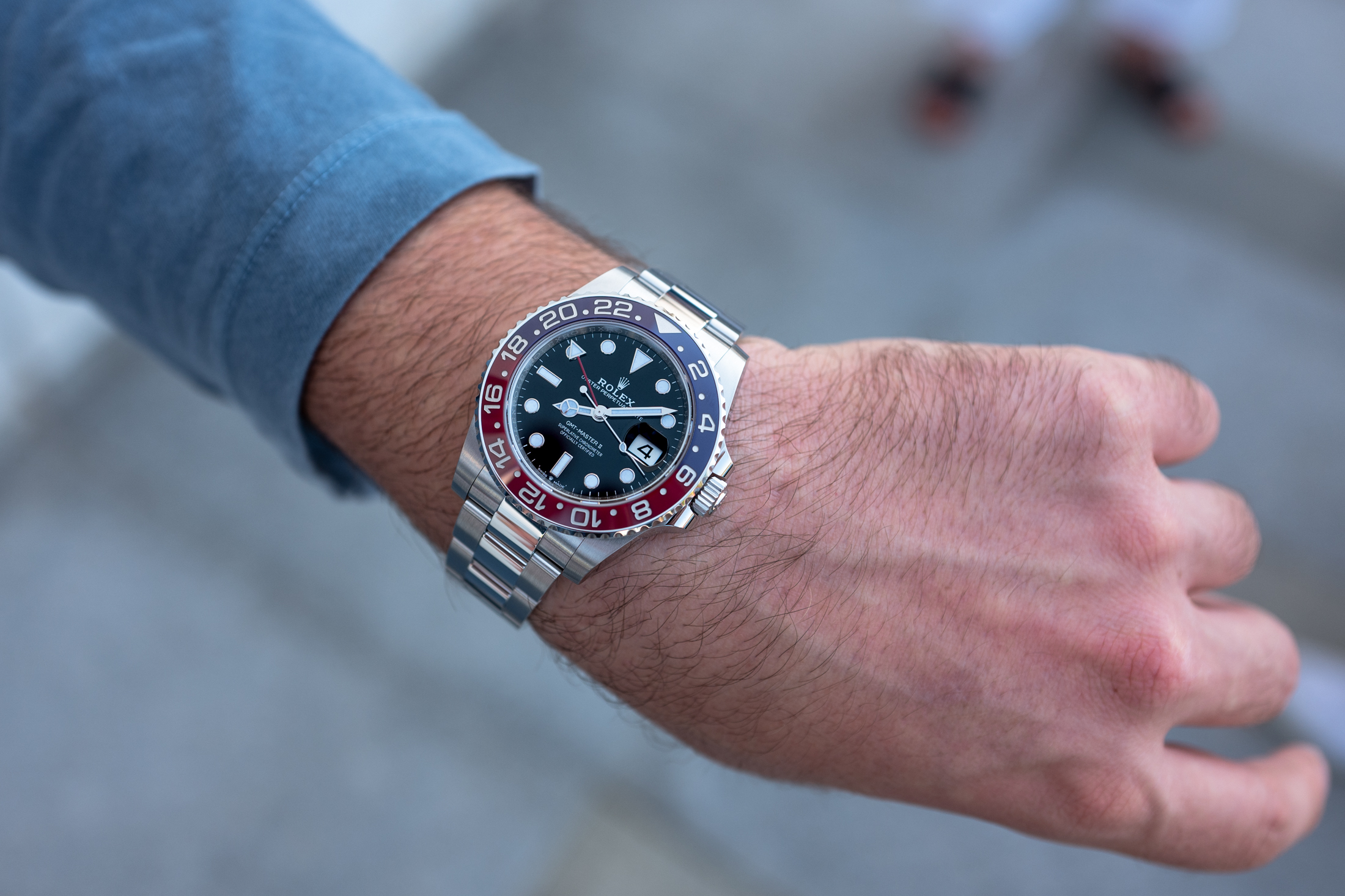 a rolex GMT master