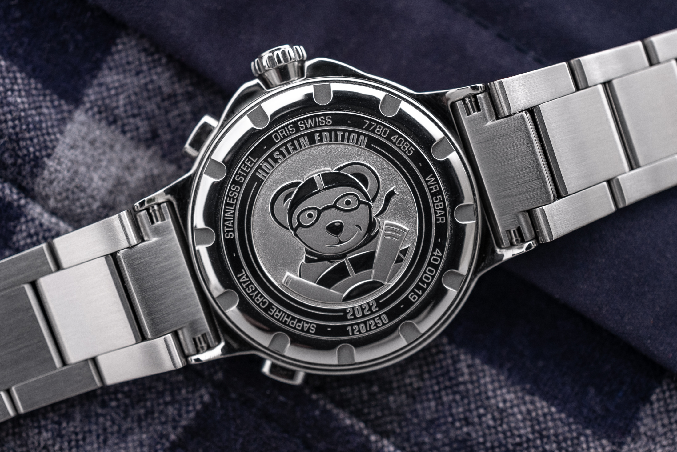 the oris full steel caseback