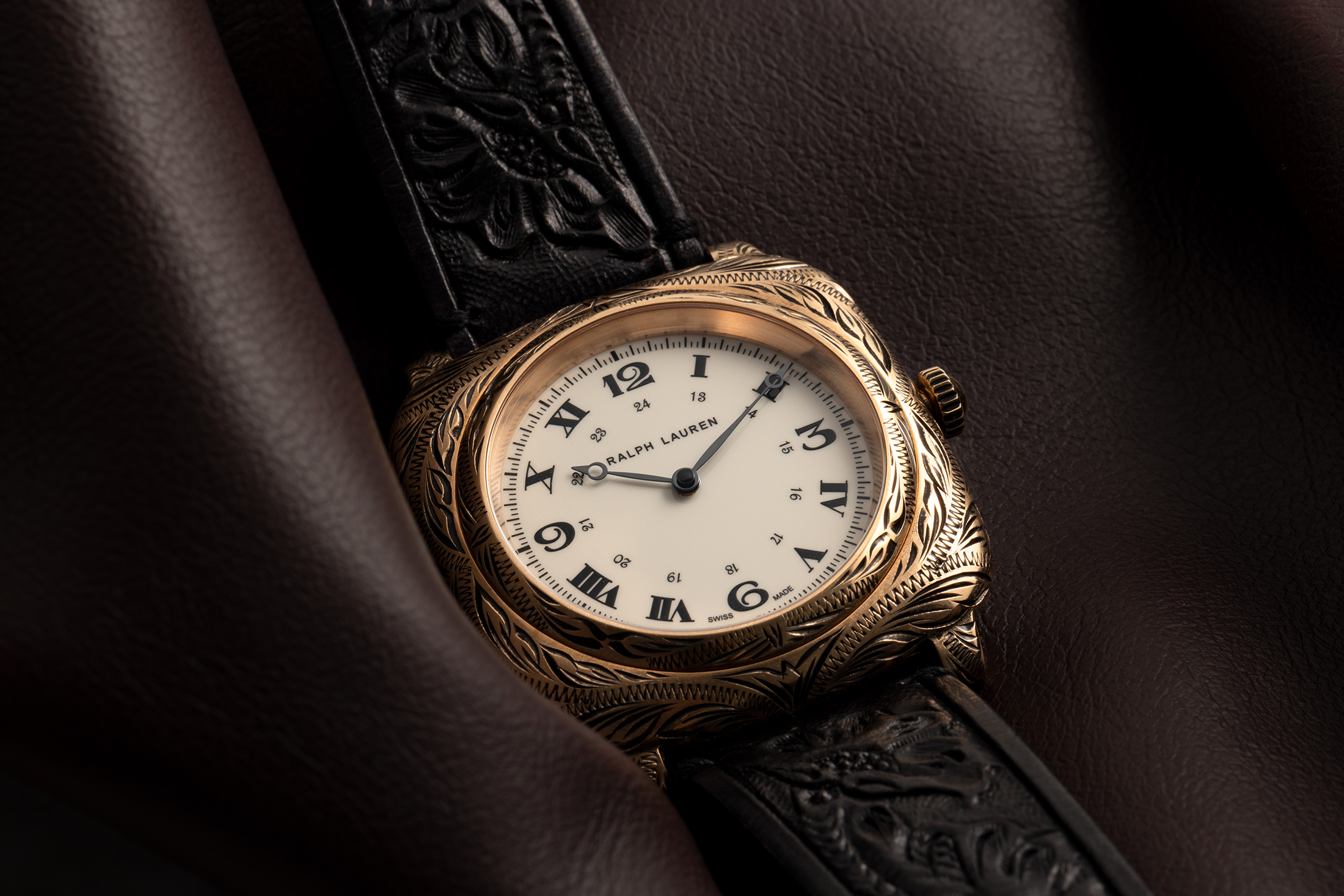 Ralph Lauren Western Cushion Watch