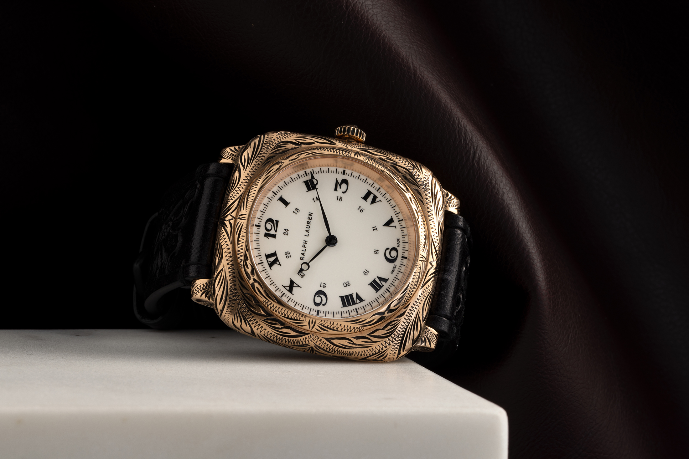 Ralph Lauren Western Cushion Watch