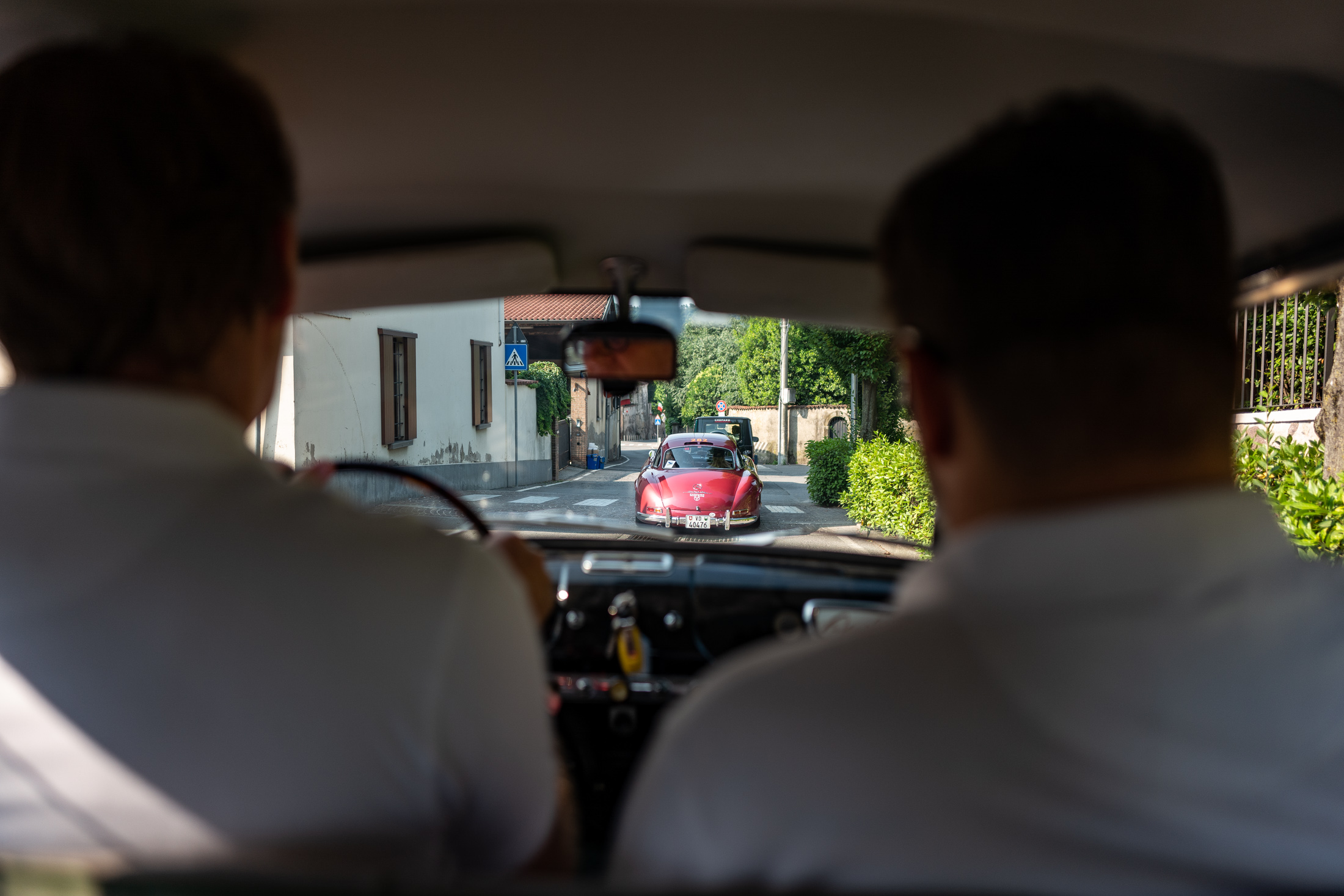 car driving on the road