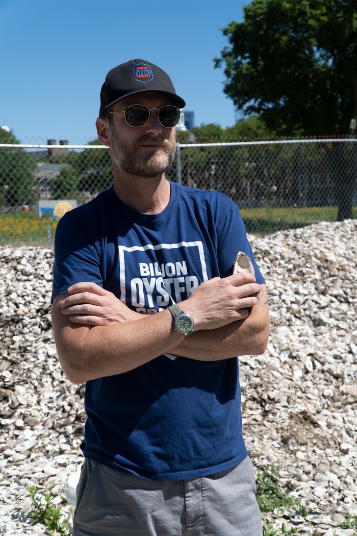 Pete Malinowski, executive director and co-founder of Billion Oyster Project