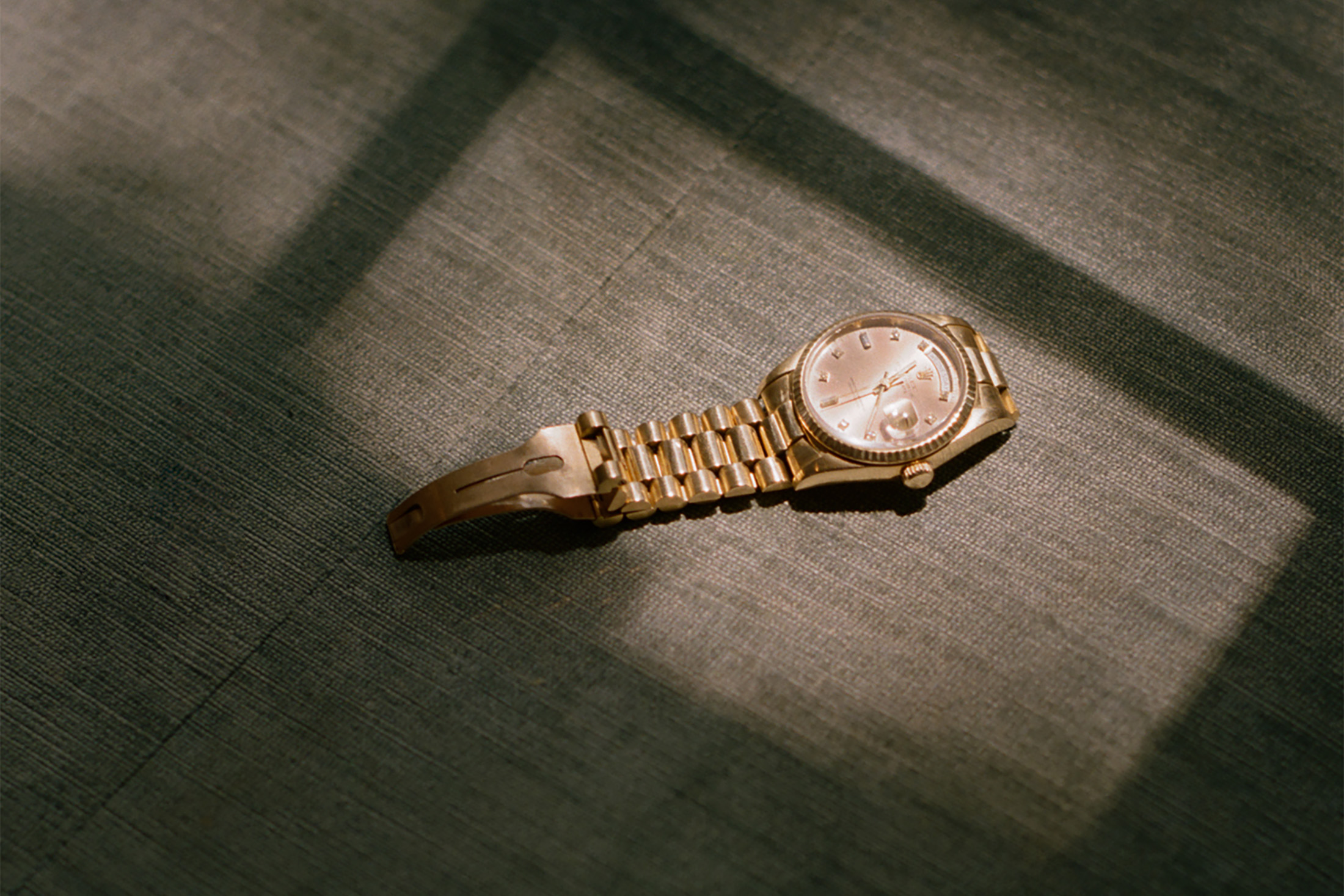 Rolex Day-Date in the sun