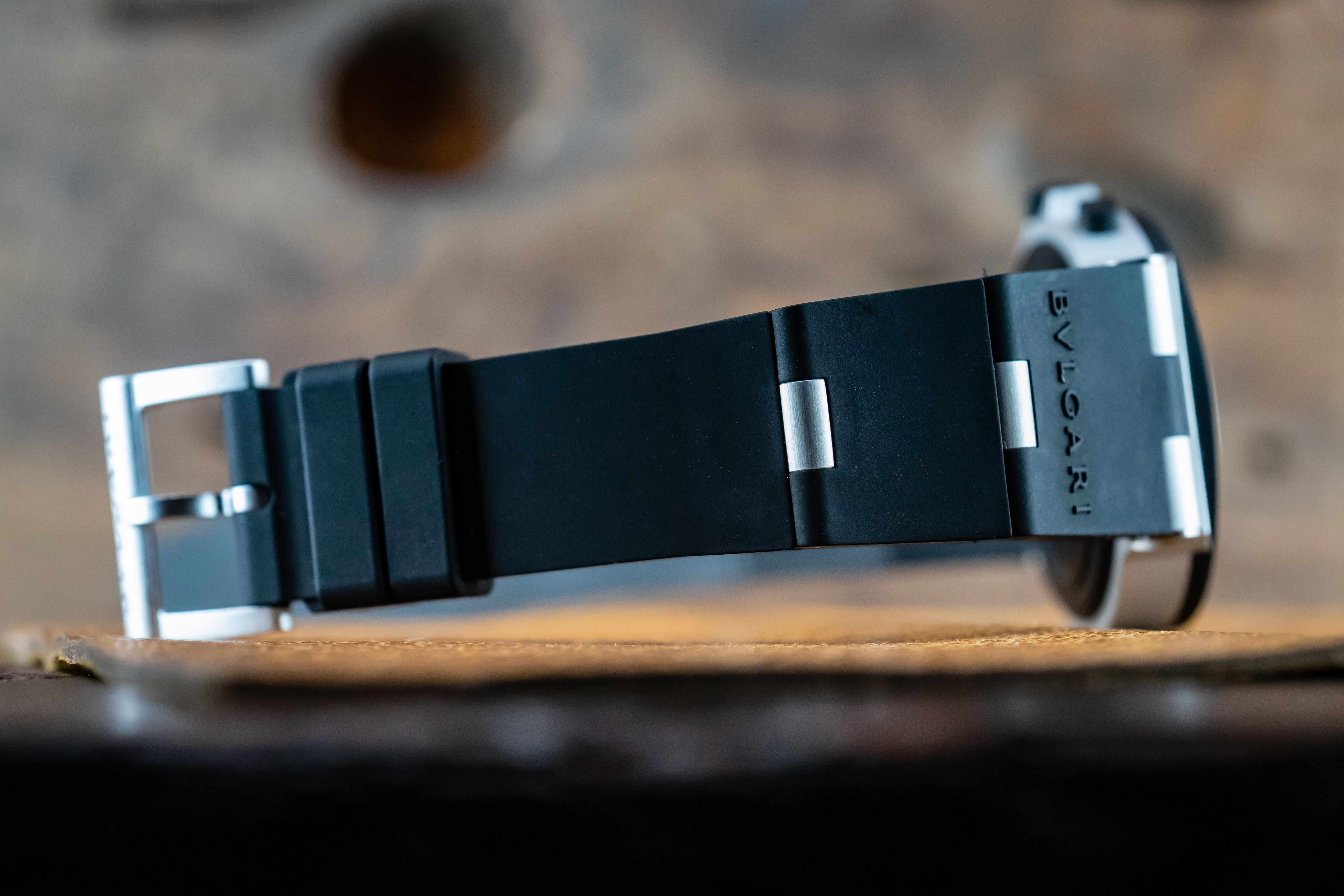 Strap on the Bulgari Aluminium Ducati Special Edition