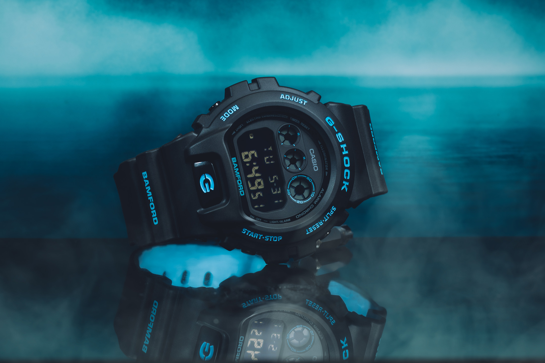 大人気新作新品 G-SHOCK DW-6900BWD-1JR BAMFORD バンフォード