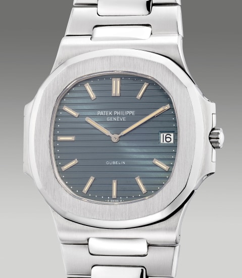 A vintage Gübelin signed Nautilus from Patek