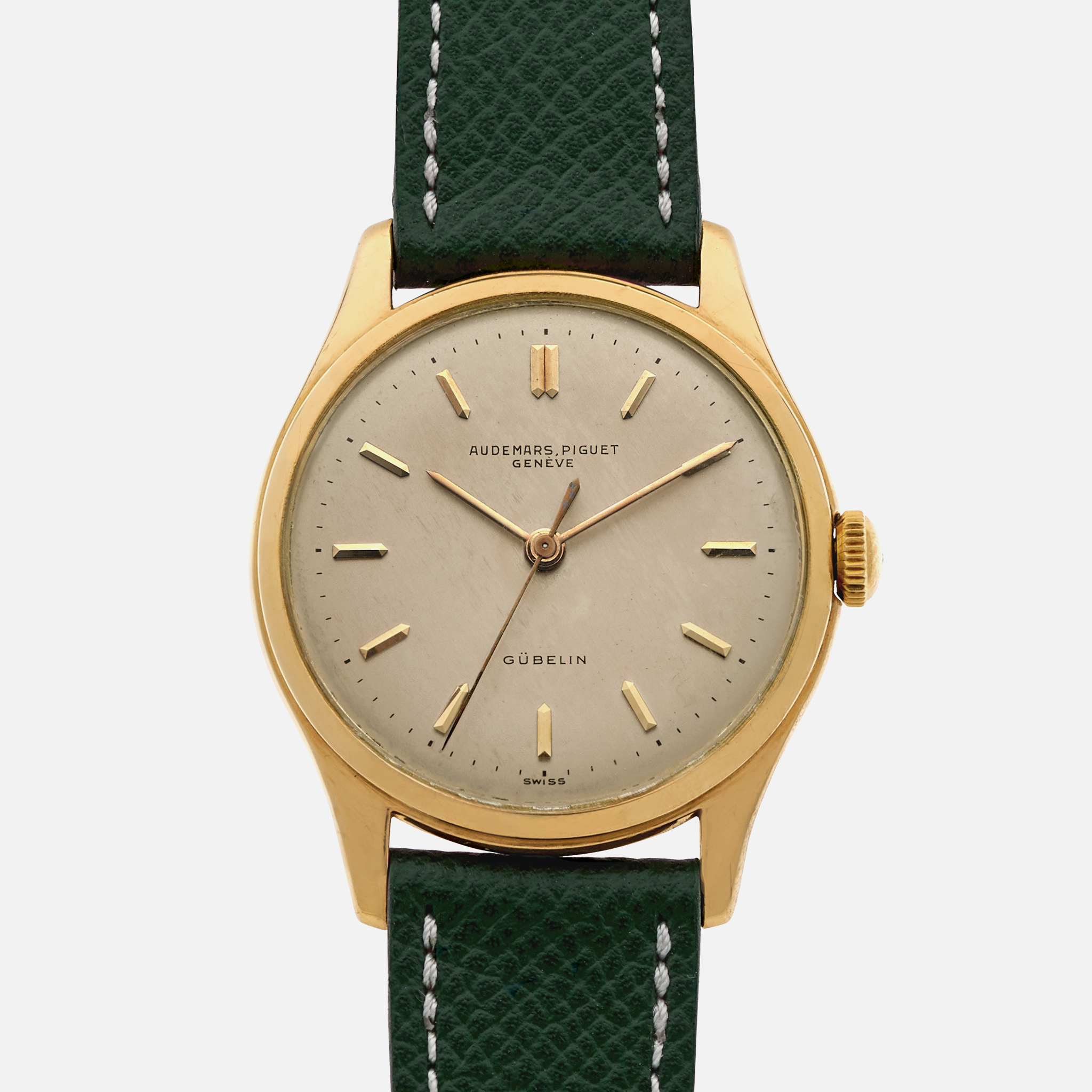 A vintage Gübelin signed Audemars Piguet dress watch