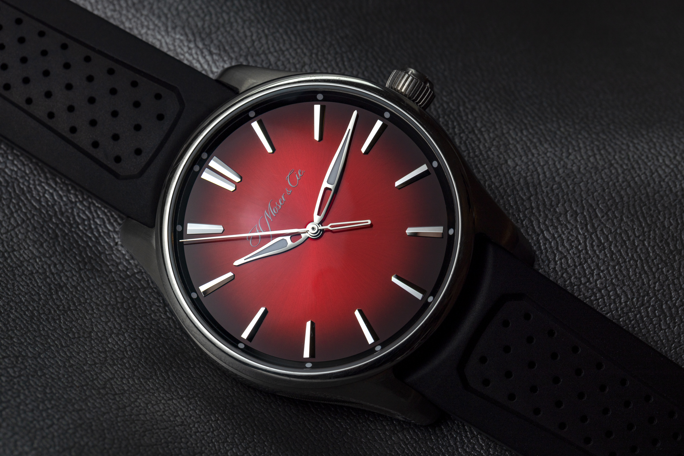 H. Moser Pioneer Swiss Mad Red