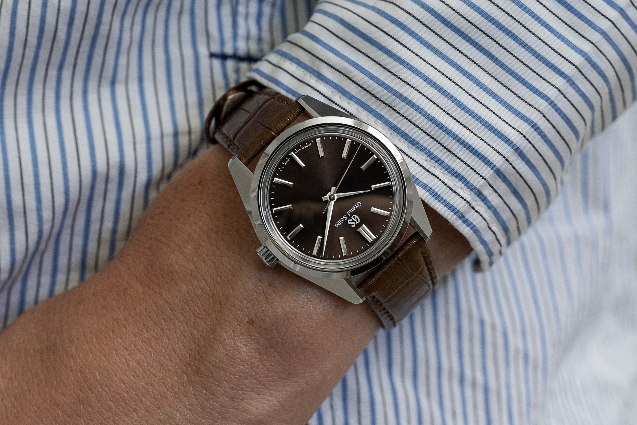 グランドセイコー SBGW291 手巻 腕時計 44GS現代デザイン ほぼ未使用品 GRAND SEIKO - ブランド腕時計