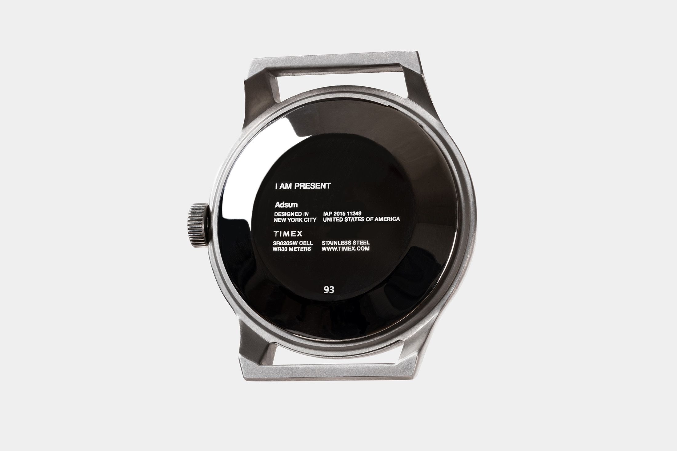 the timex adsum mk1 caseback