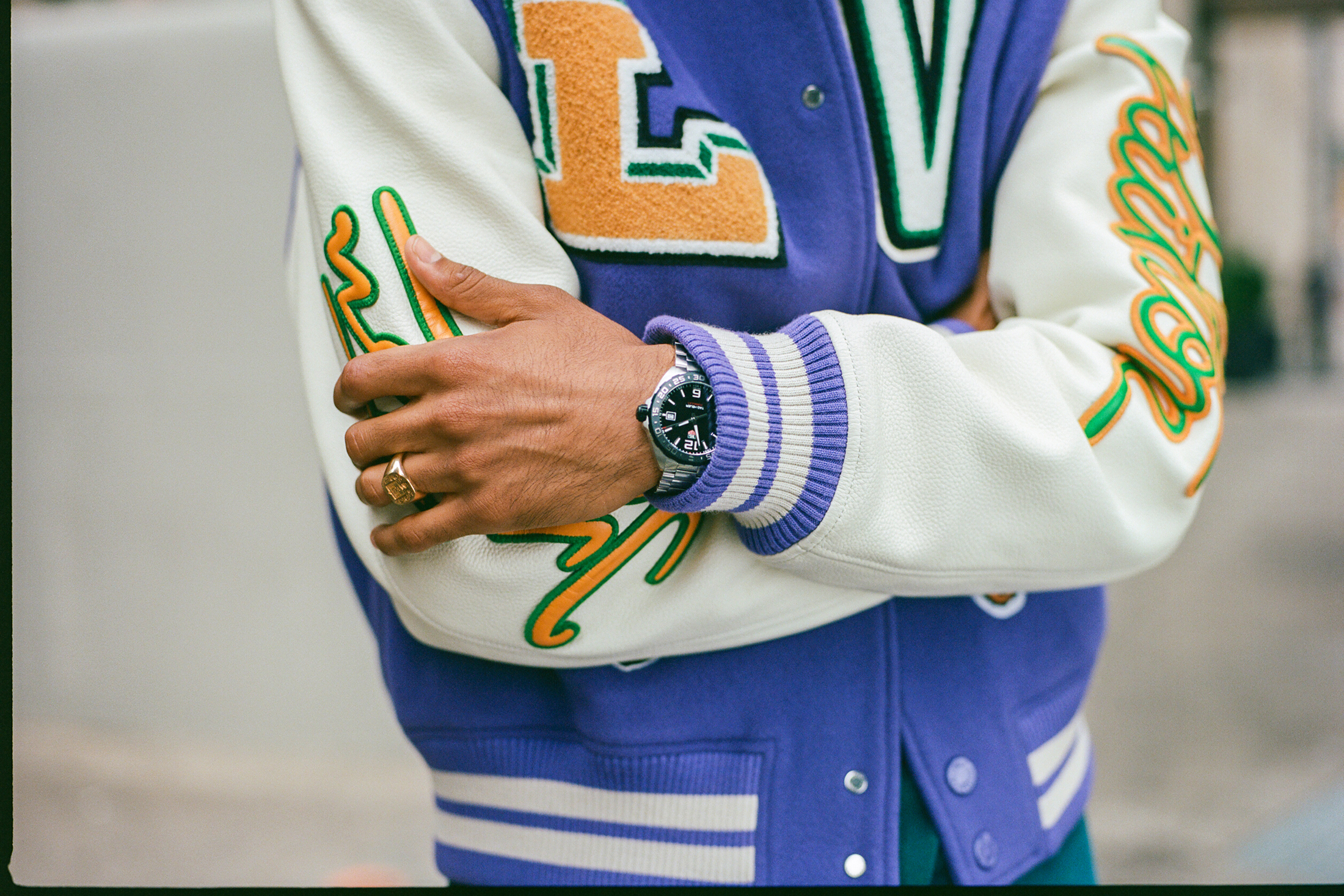 TAG Heuer on the wrist