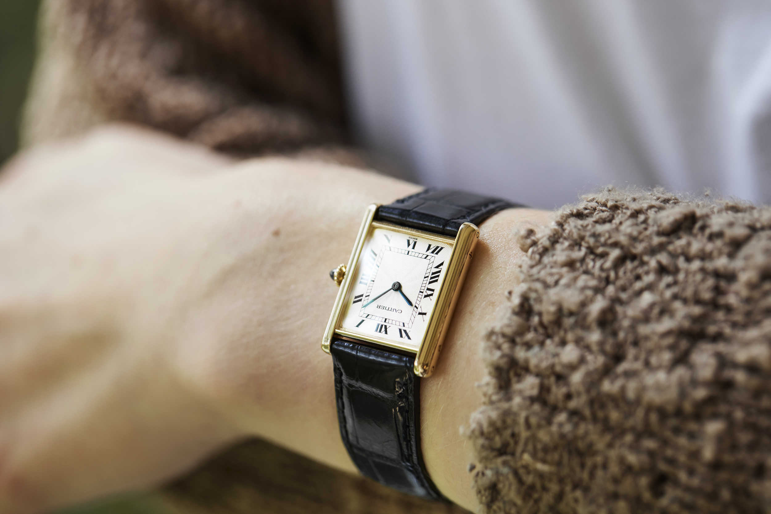 A 1990s Cartier Tank Louis