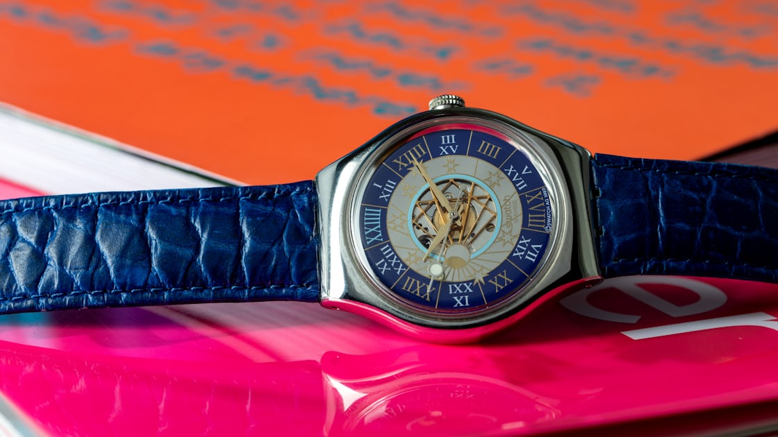 限定1000swatch スウォッチ腕時計1993Xmasスペシャルロアソレイユルイ14世