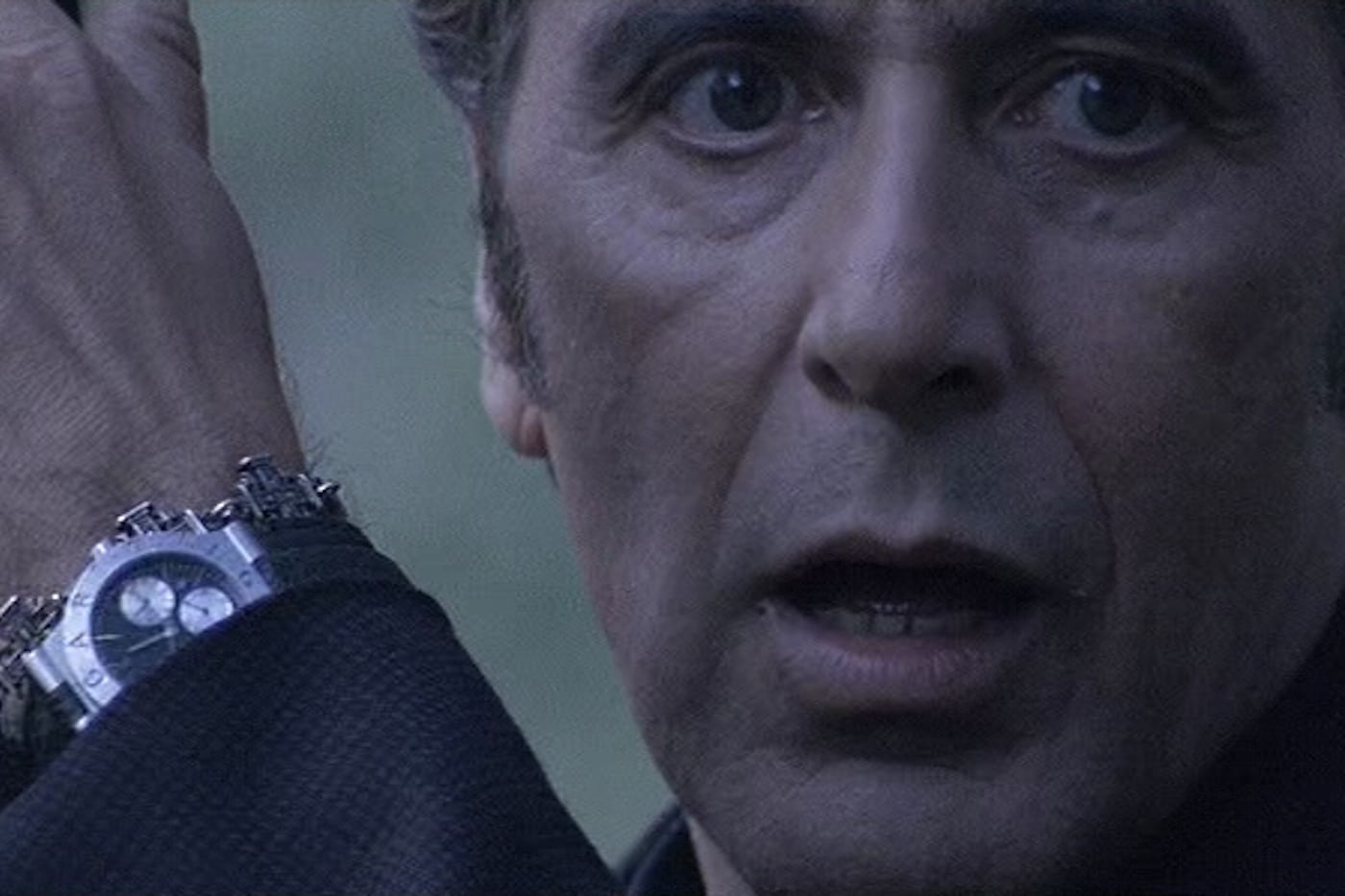 Al Pacino wearing a Bulgari watch