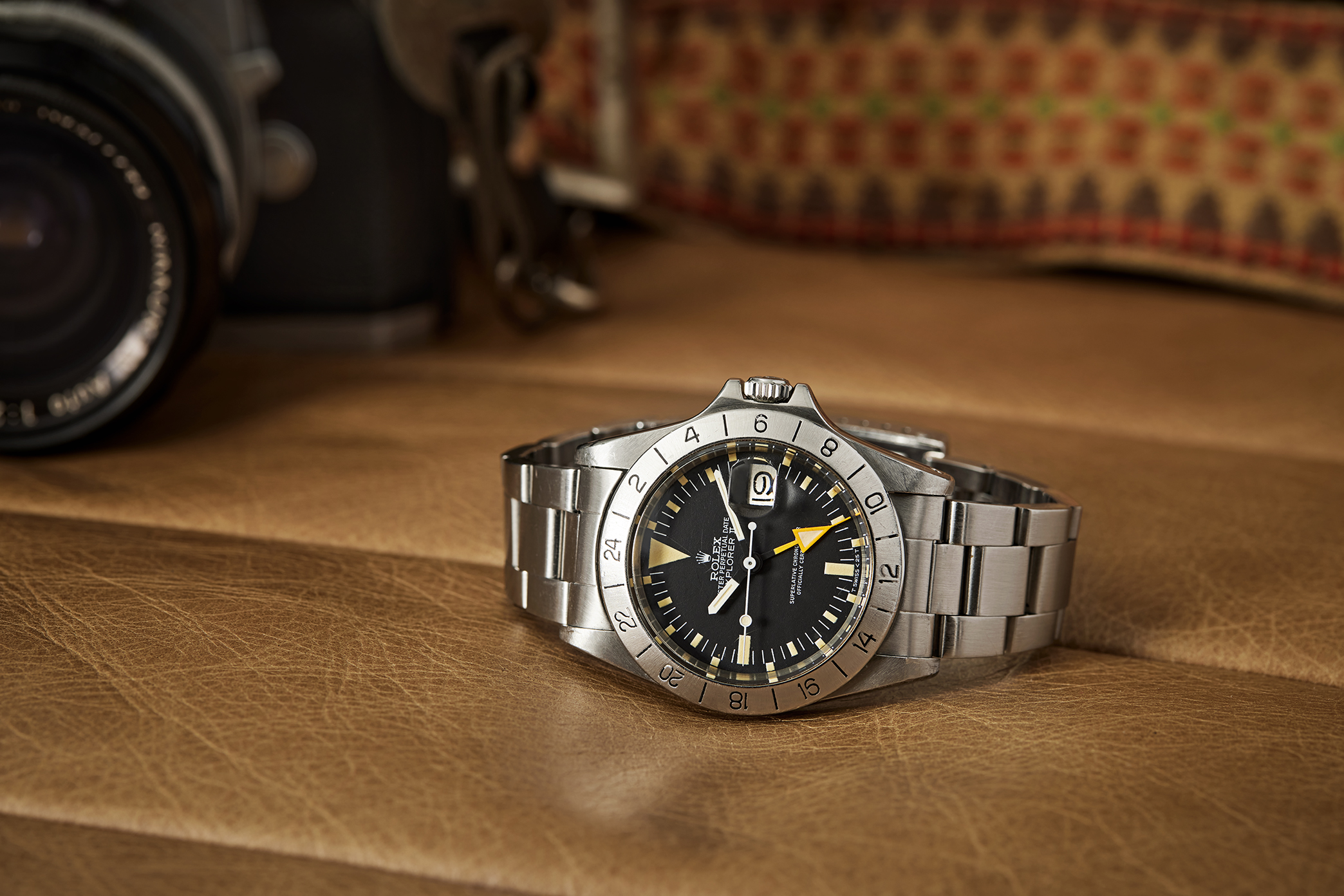 A vintage Rolex Explorer II