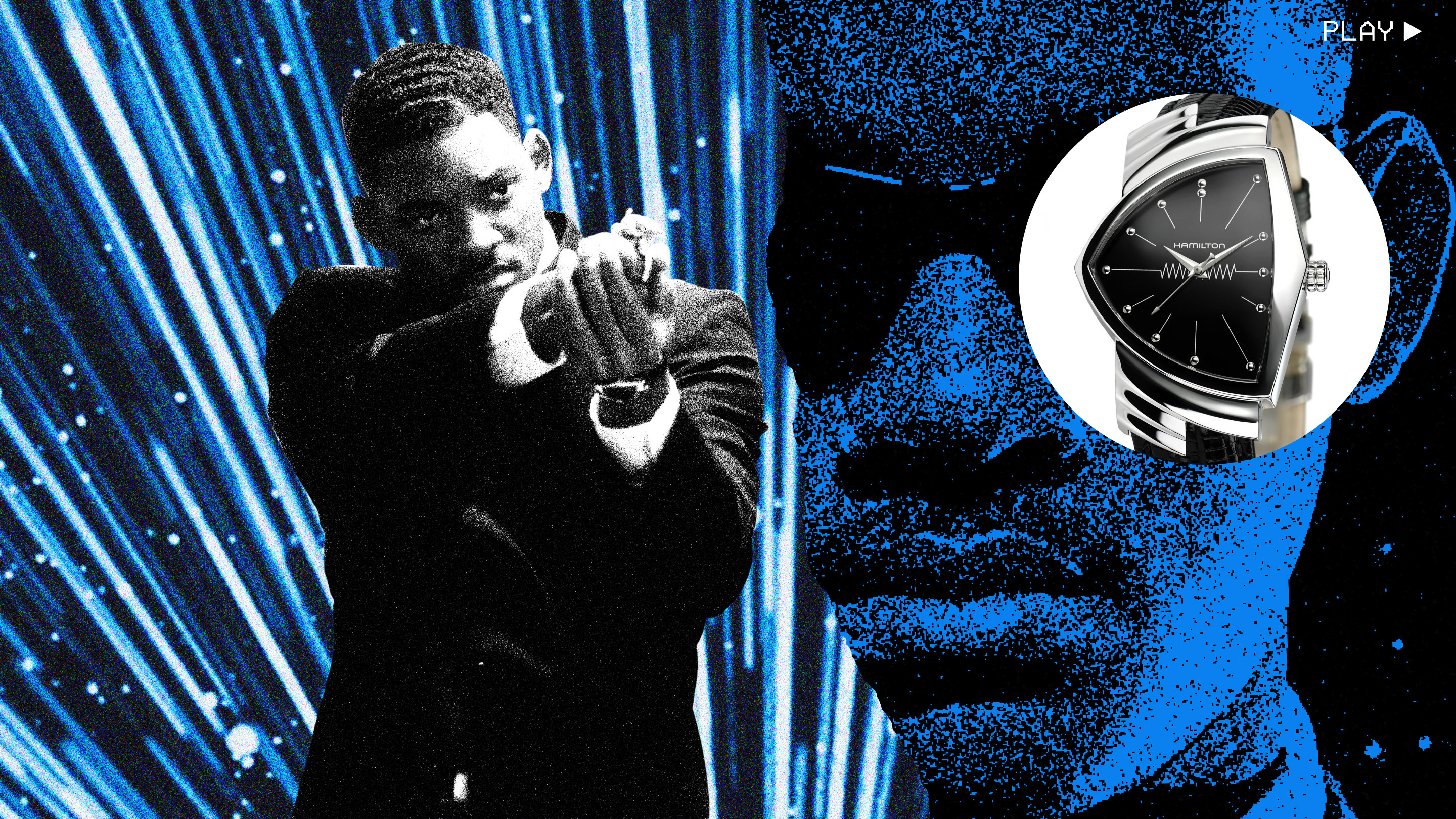 最安値(限定品)HAMILTON パルサー MIBⅡコラボ 限定モデル HAMILTON