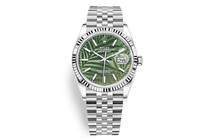 Rolex Datejust Green dial 