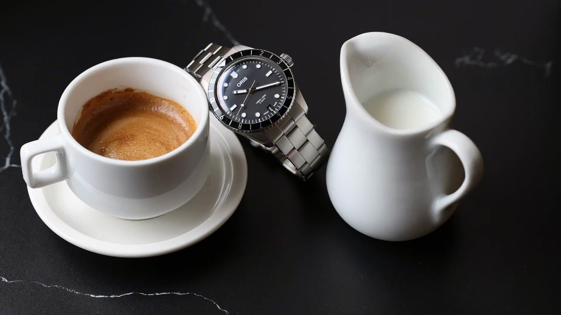 Oris Divers Sixty-Five 12H Caliber 400 gif