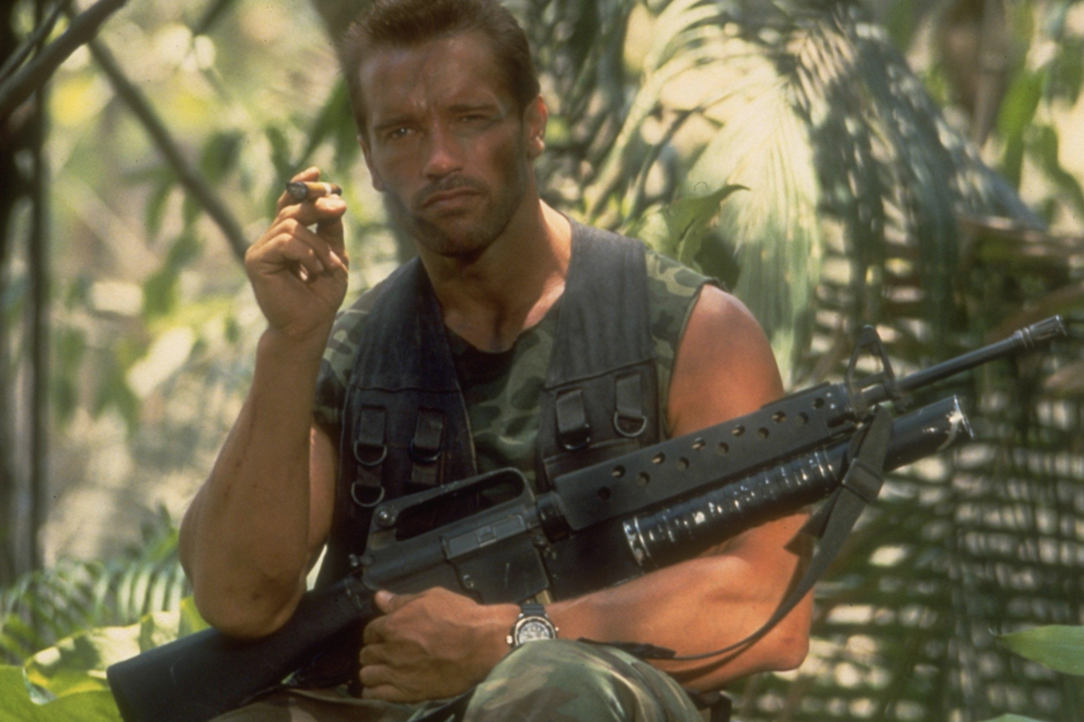 希少品レア 非売品 プレデター1 名シーン シュワルツェネッガー VS