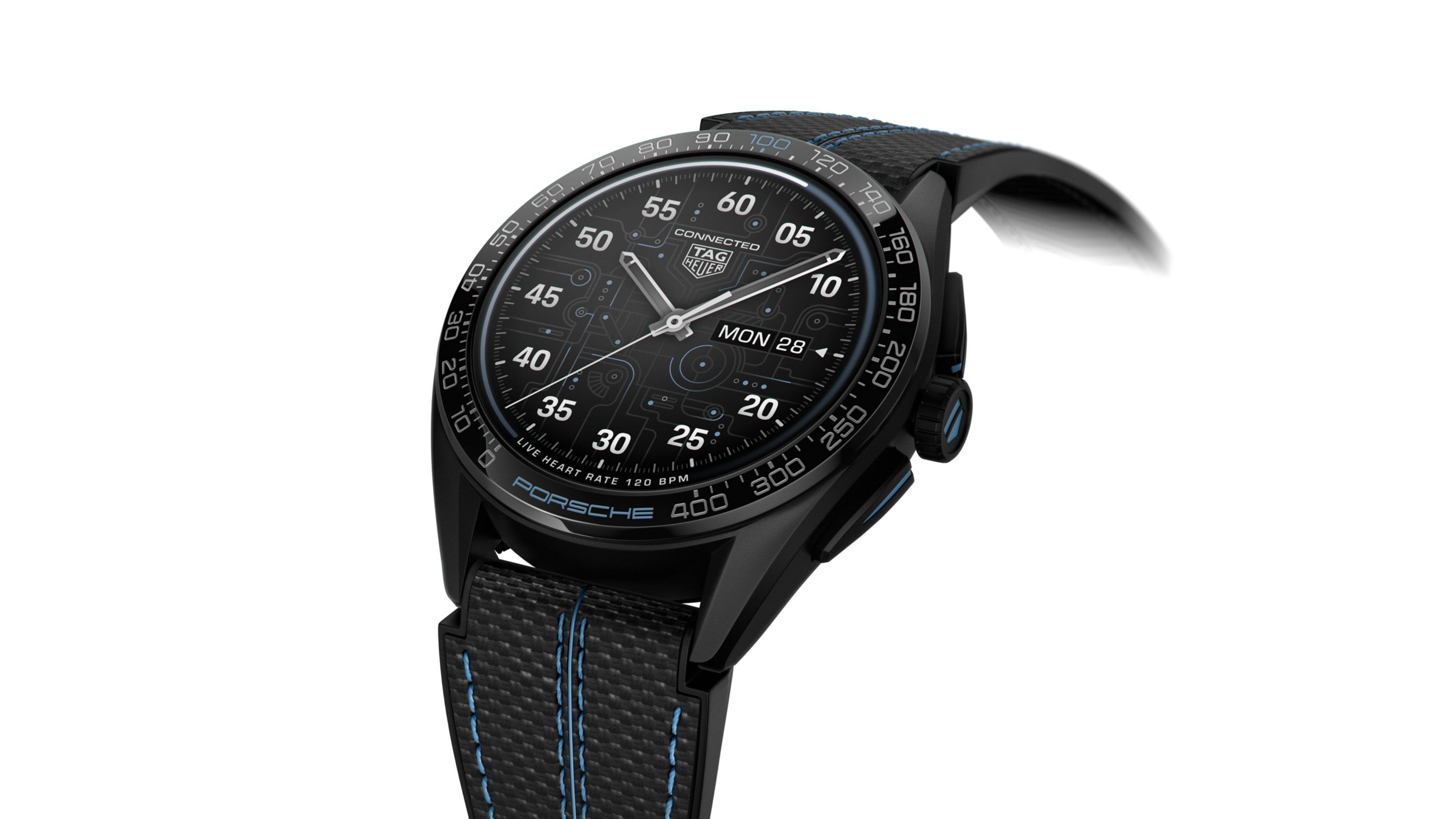 美品　タグホイヤー コネクテッドE4 ポルシェエディション SBR8A82 タグ・ホイヤー(TAG Heuer) コネクテッドウォッチ キャリバーE4