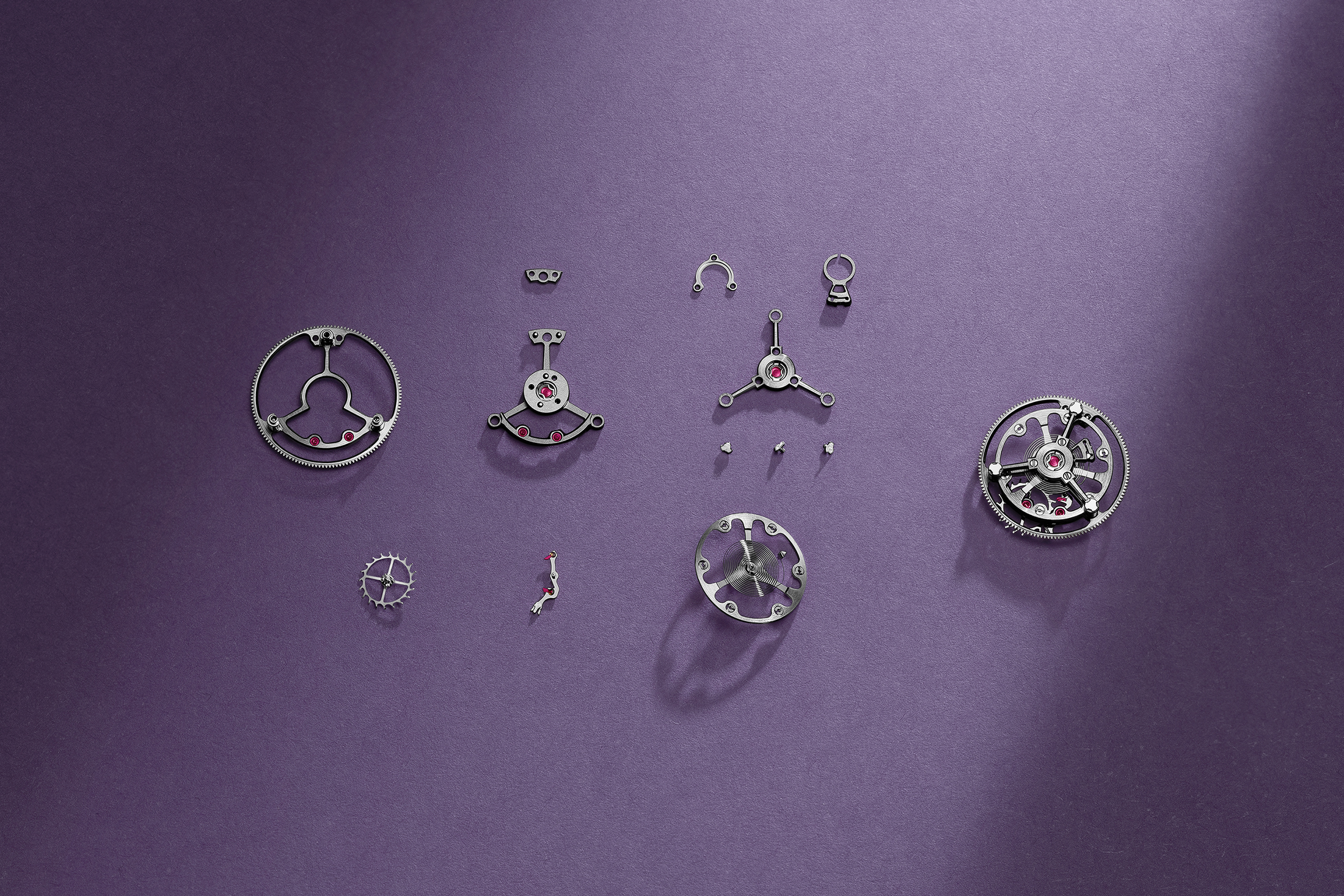 Audemars Piguet Royal Oak Tourbillon RD#3 37mm purple movement components