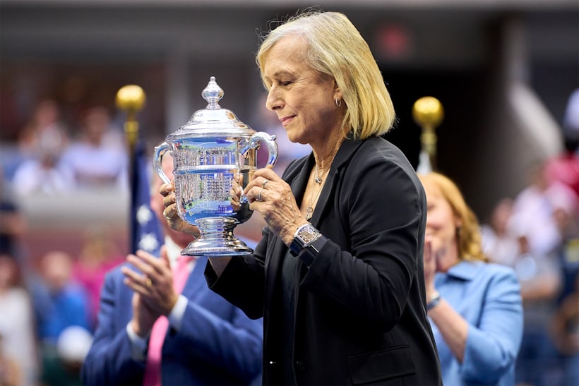 Martina Navratilova US Open 2022