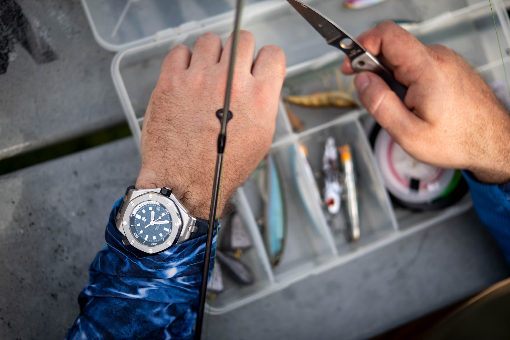 royal oak offshore on wrist