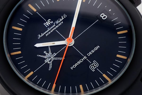 An IWC Porsche Design Compass watch with Khanjar