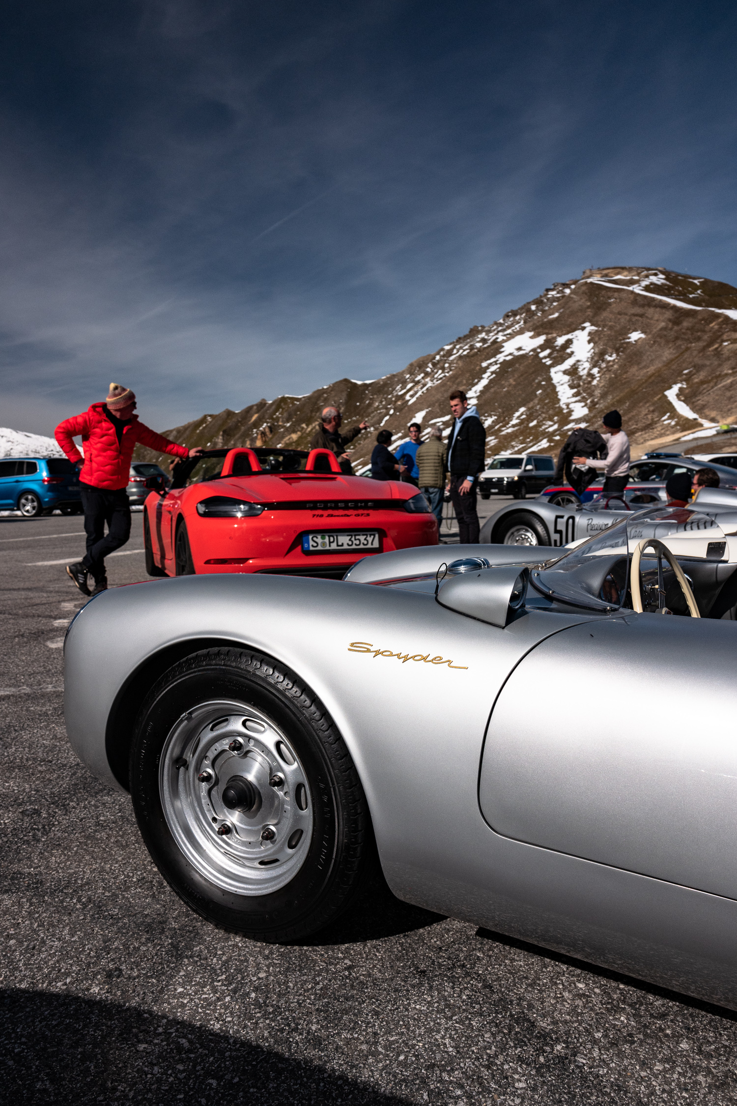 cars in a parking lot