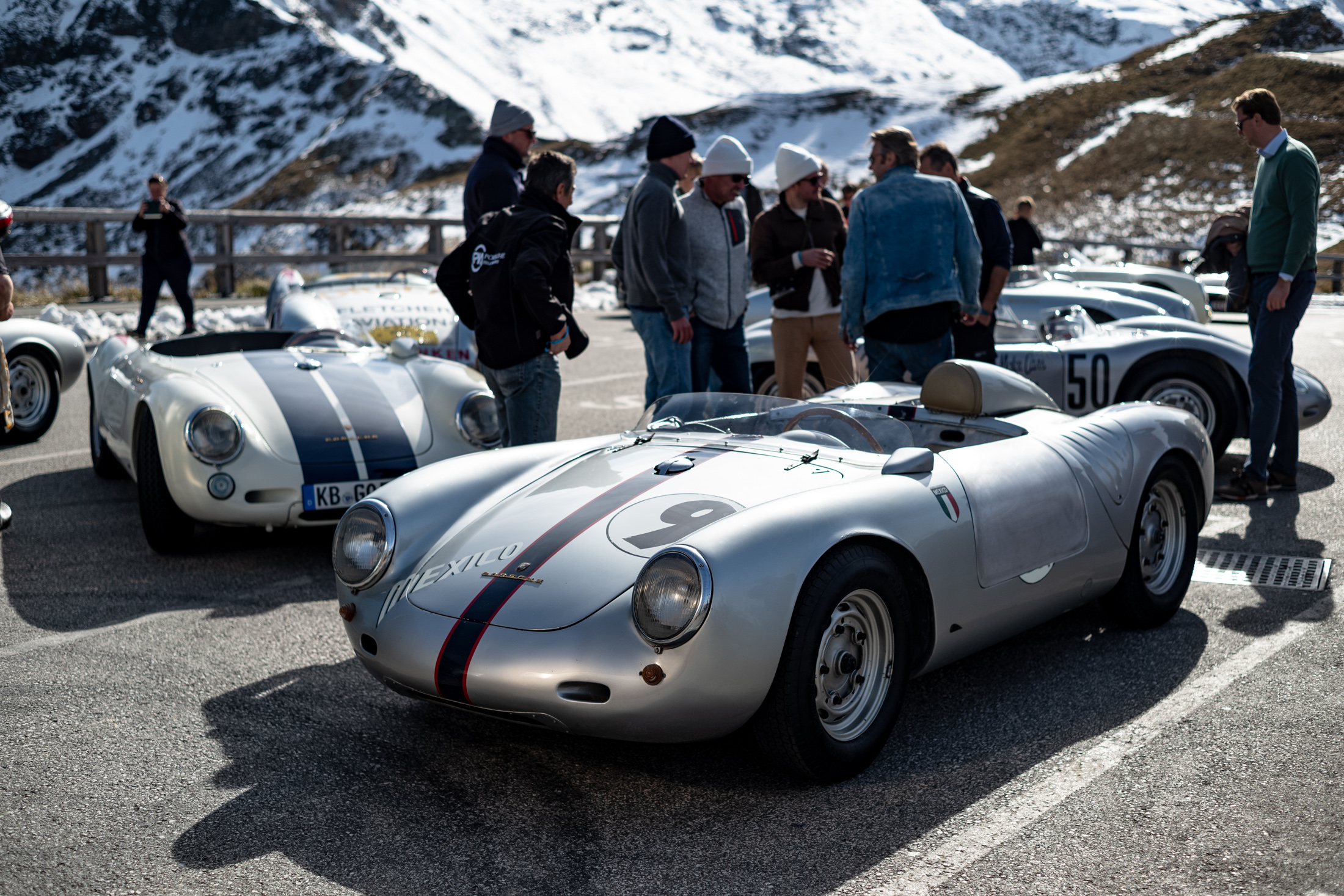 a porsche 550