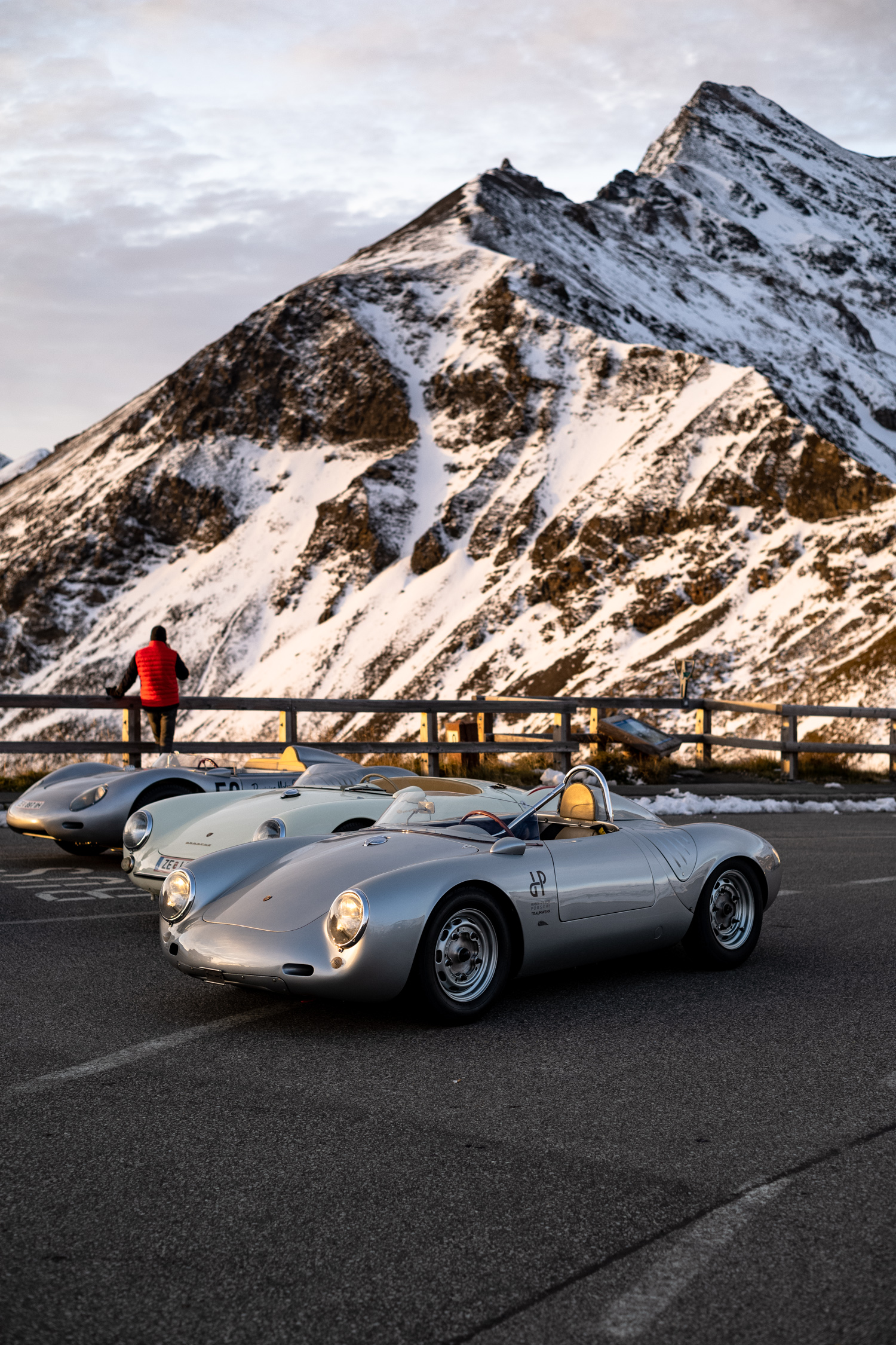 a porsche 550 