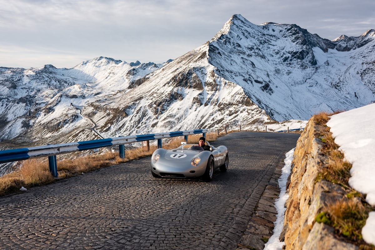 a 718 rsk on a road