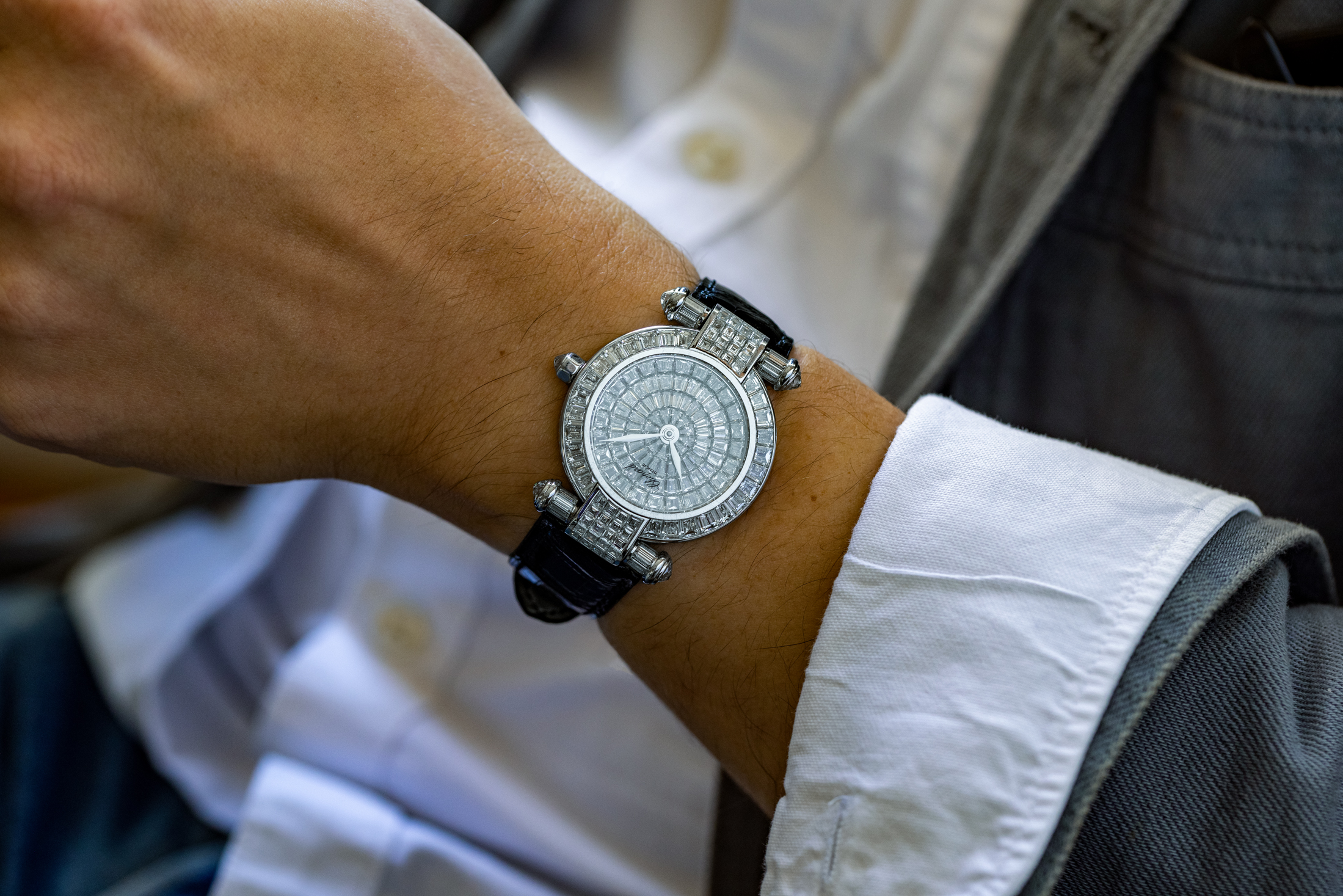 Chopard Imperiale pave baguette diamond