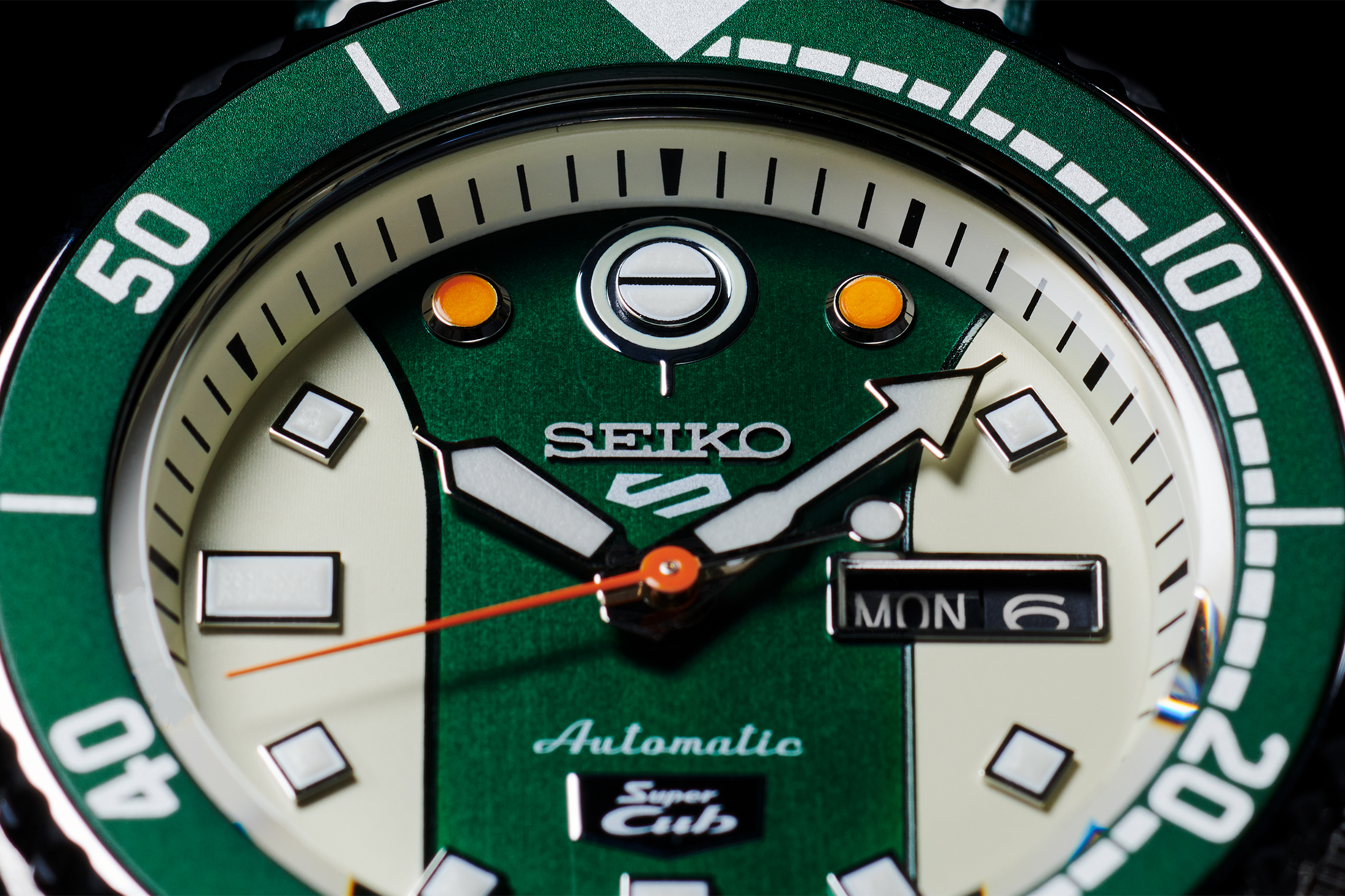 Seiko 5 Sports Honda Super Cub Limited Edition SRPJ49