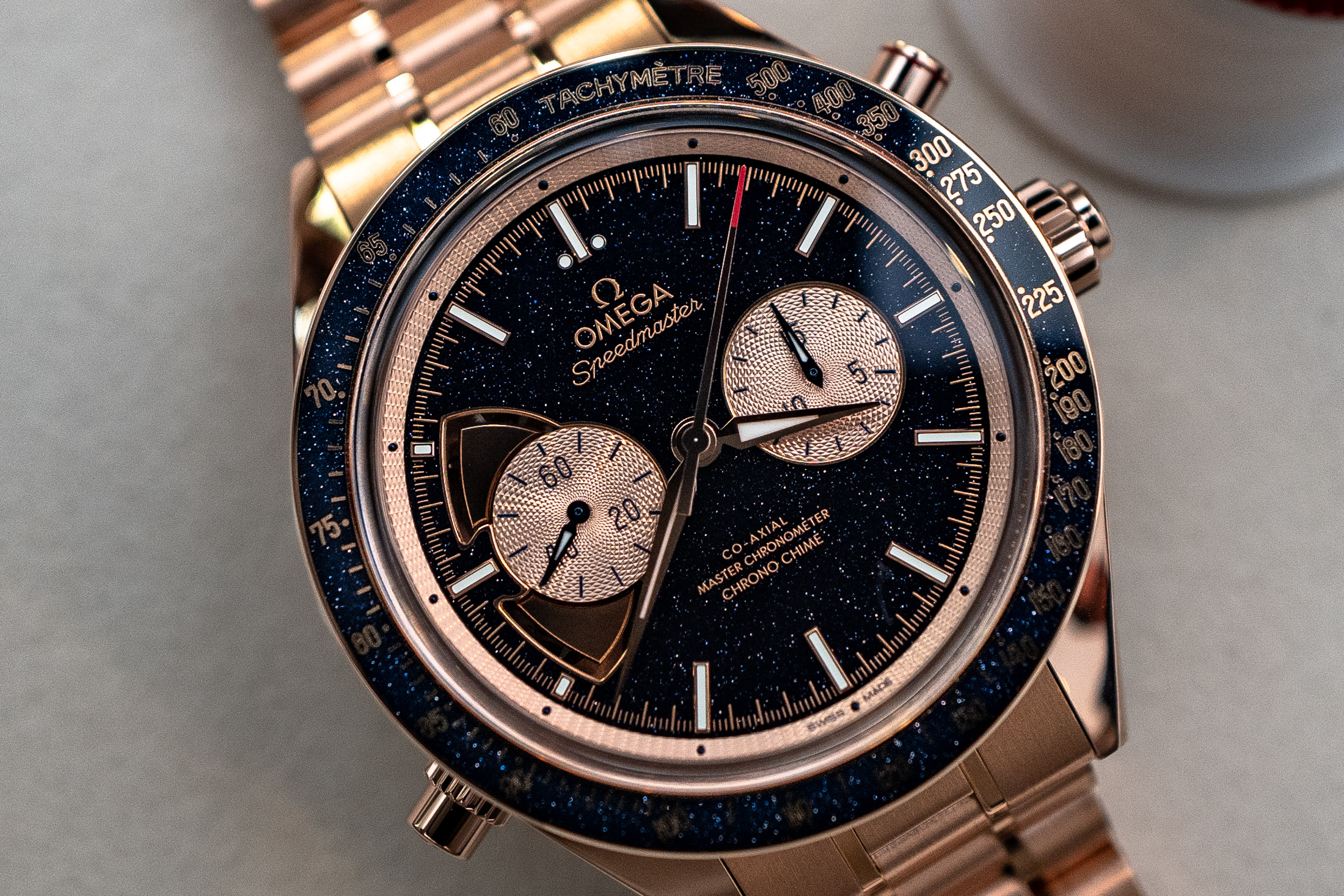the speedmaster chrono chime