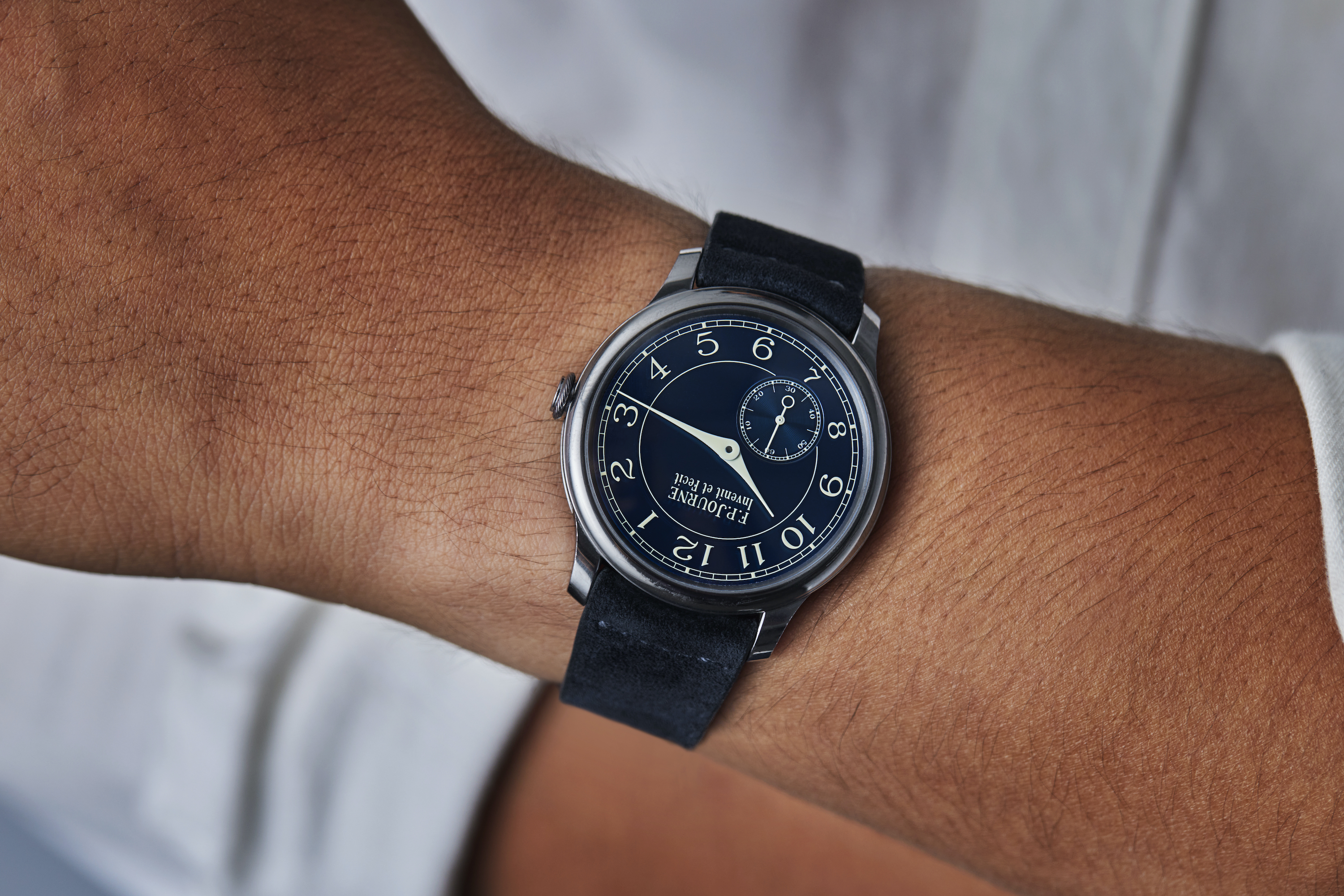 A F.P. Journe on the wrist