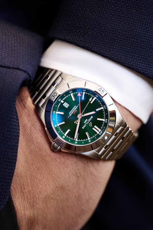 The new green dial GMT