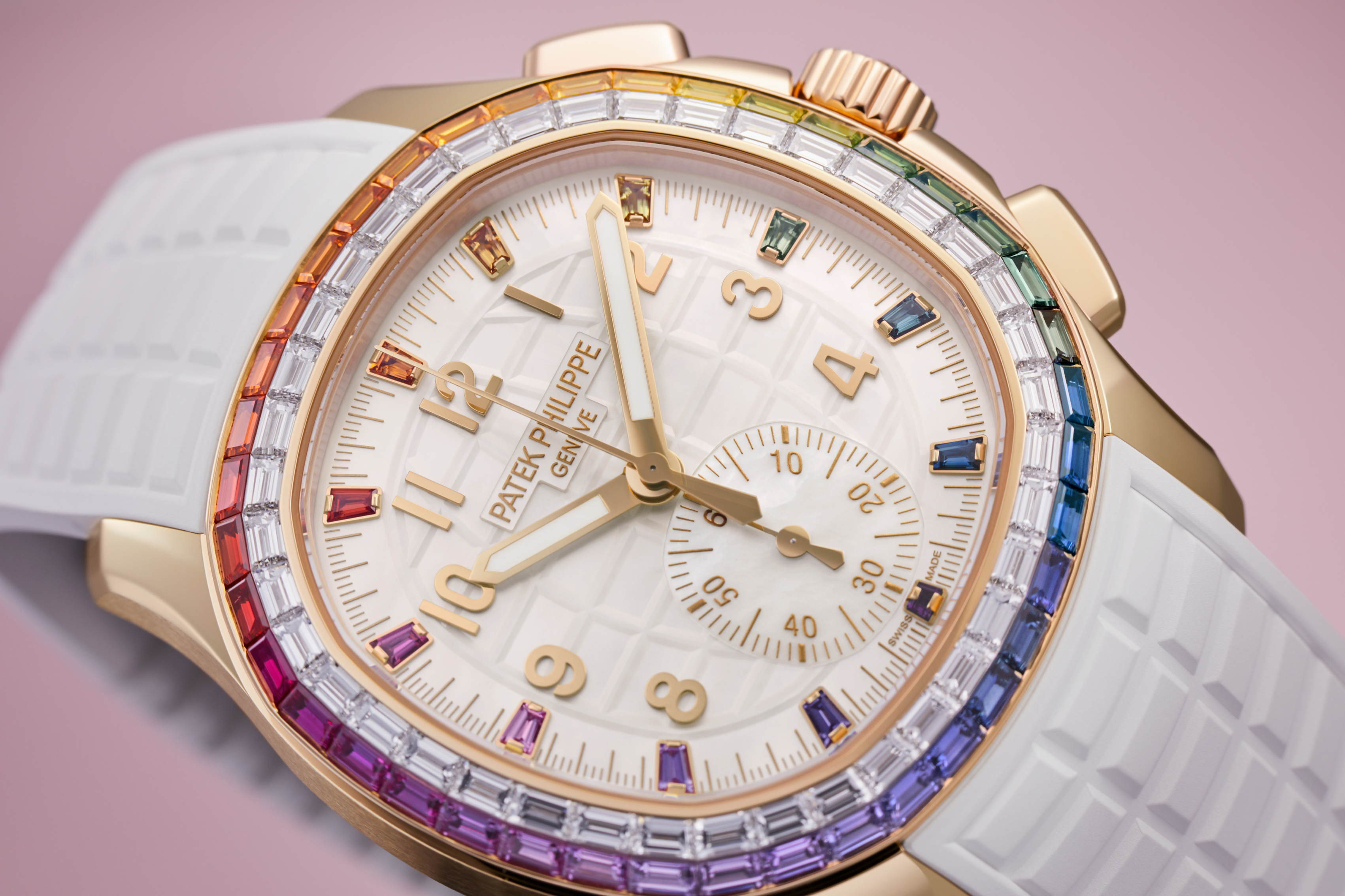 Aquanaut Luce Rainbow Watch