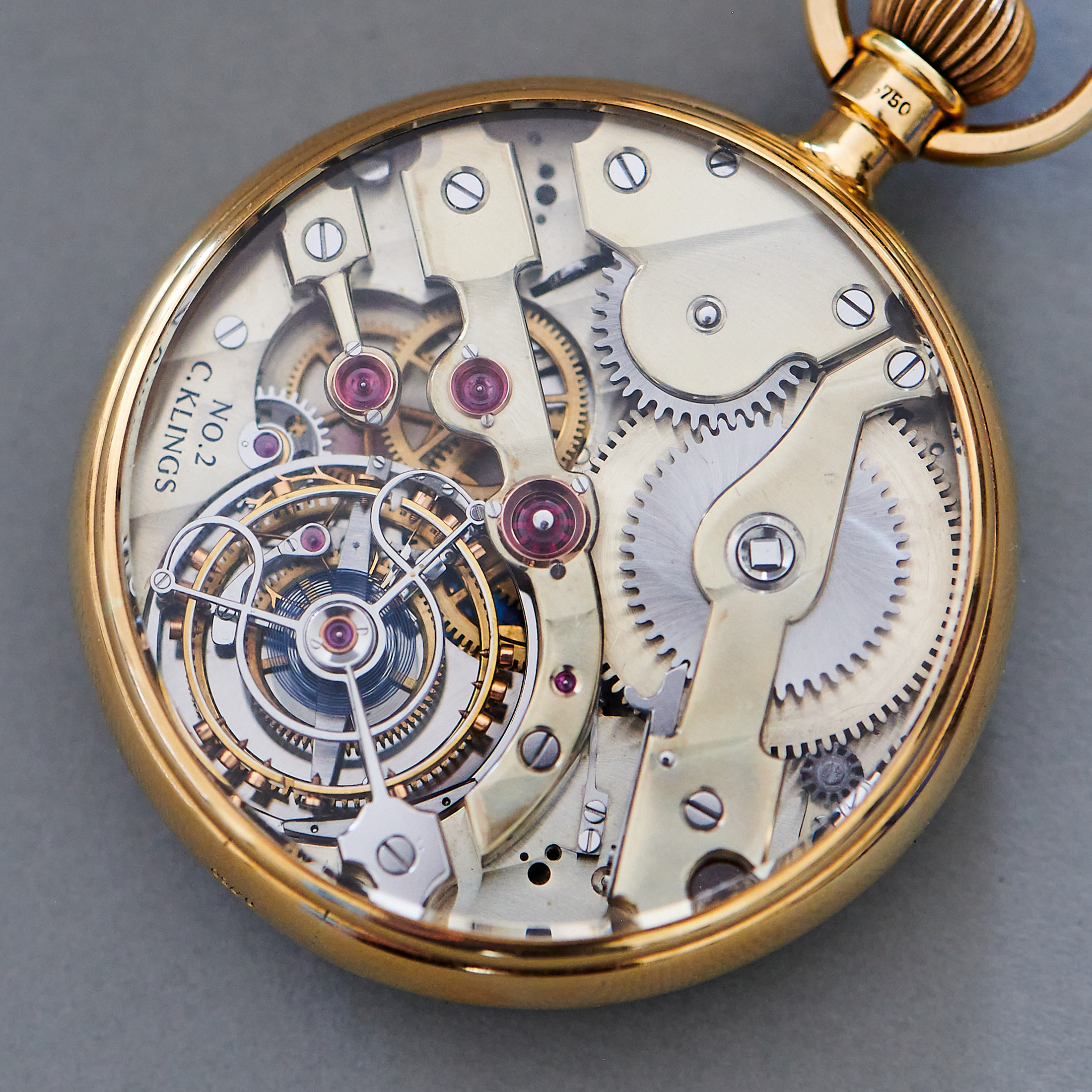Christian Klings Tourbillon Pocket Watch