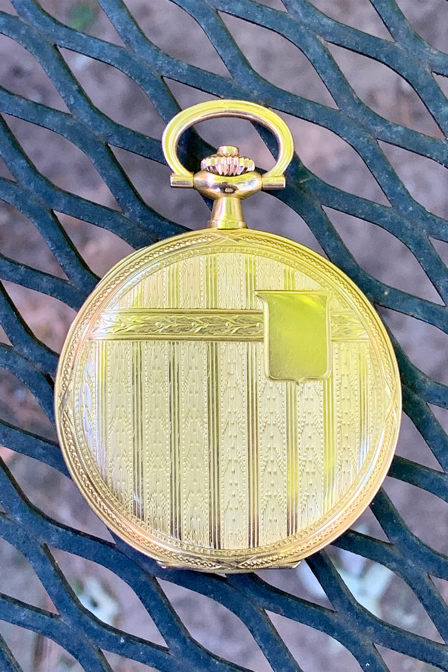 vintage iwc pocket watch