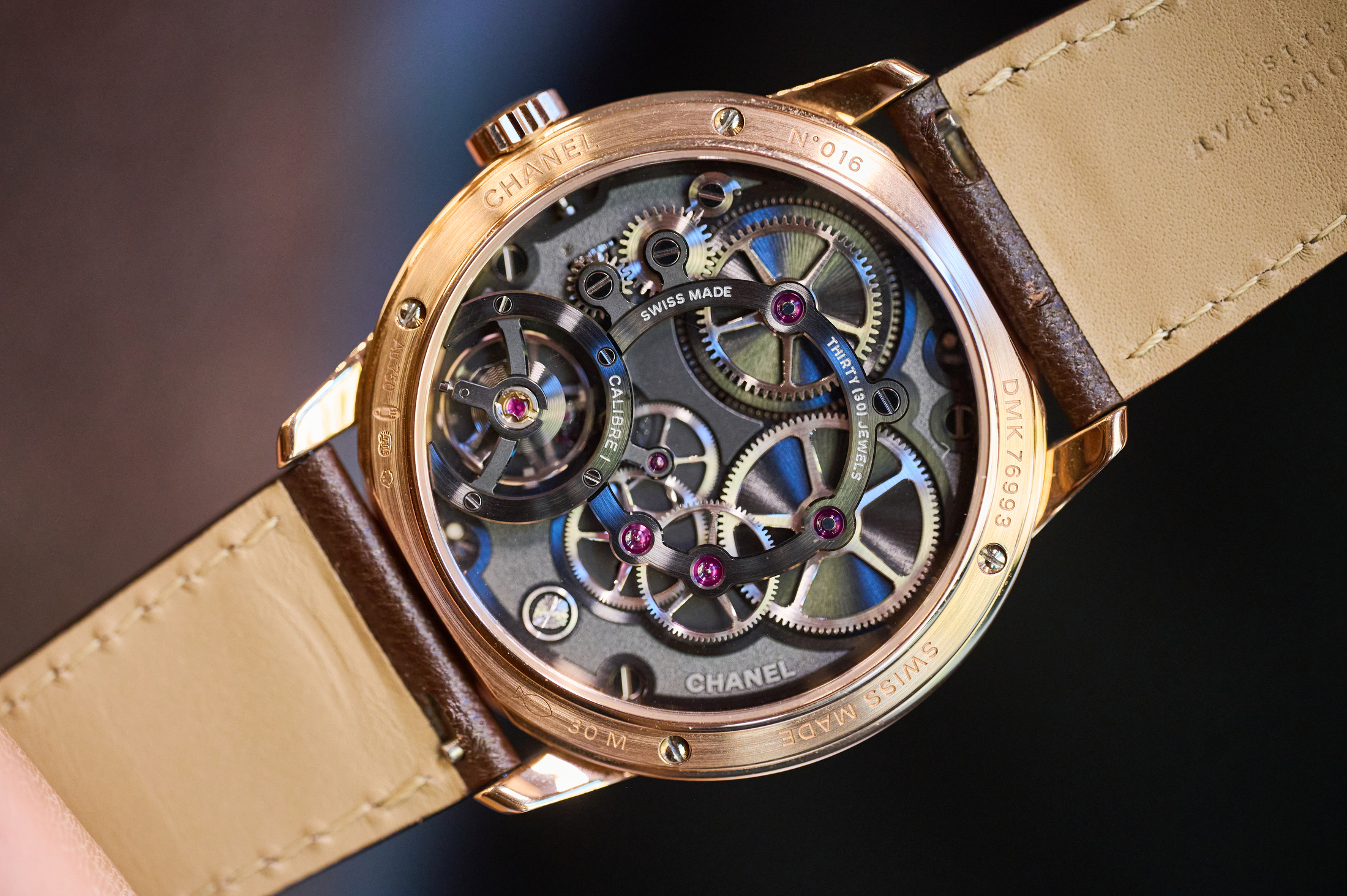 The movement of the Chanel Monsieur