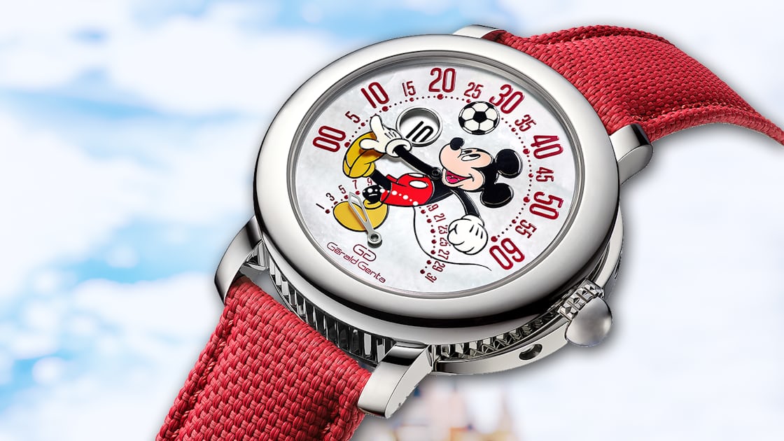 ディズニー70周年記念 ミッキーマウスヴィンテージデザイン 腕時計