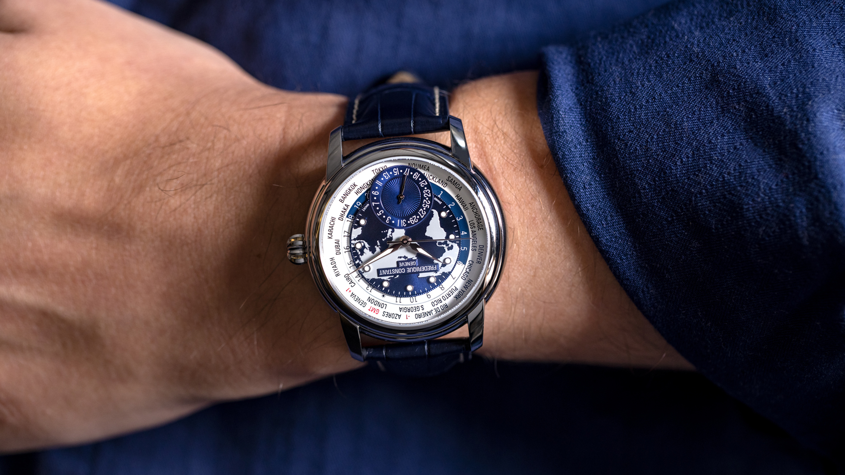 フレデリック・コンスタント FC-712MC4H6 ワールドタイム フレデリック・コンスタント FC-712MC4H6 ワールドタイム フレデリック