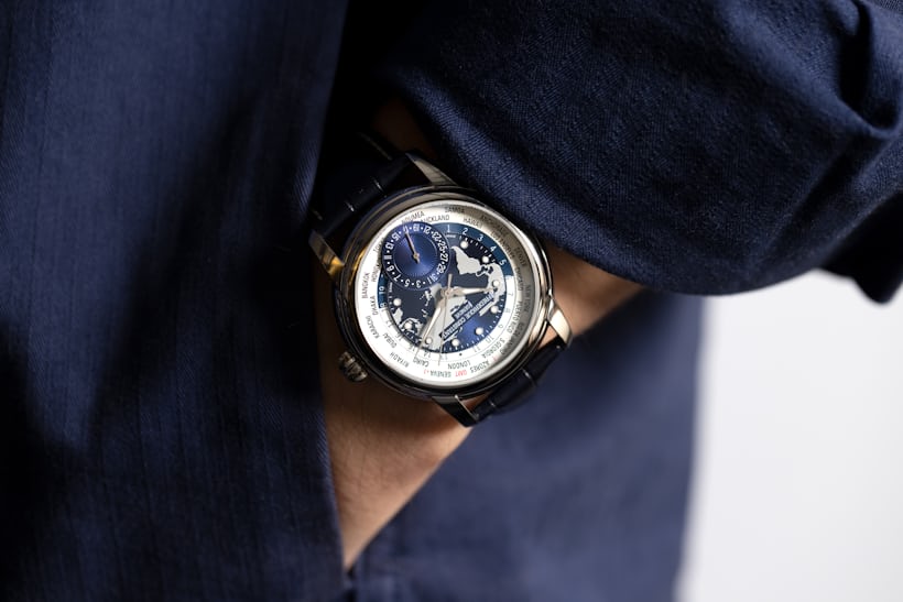 The Frederique Constant Worldtimer. Photo by Tiffany Wade