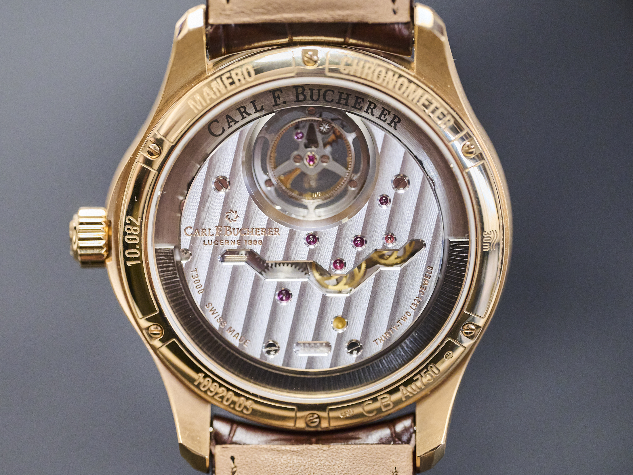 The Manero Tourbillon Double Peripheral Movement
