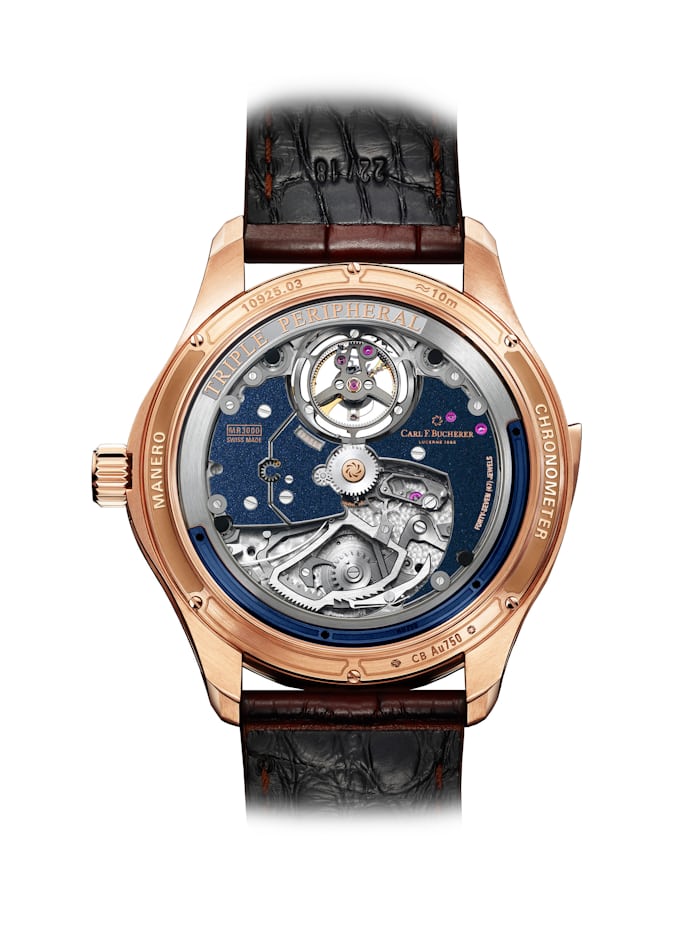 The movement on my individualized Manero Minute Repeater Symphony.