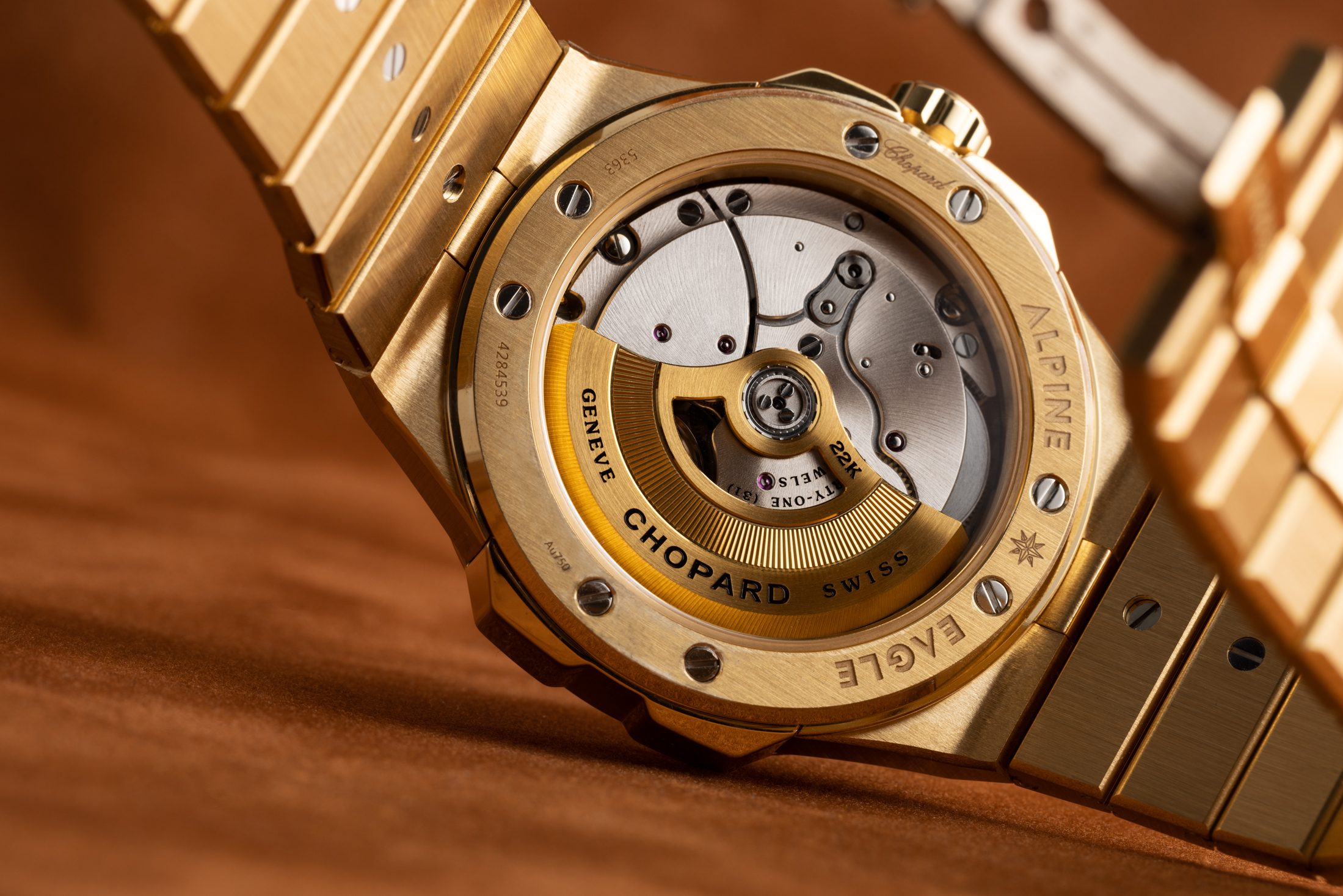 Chopard Alpine Eagle case back 